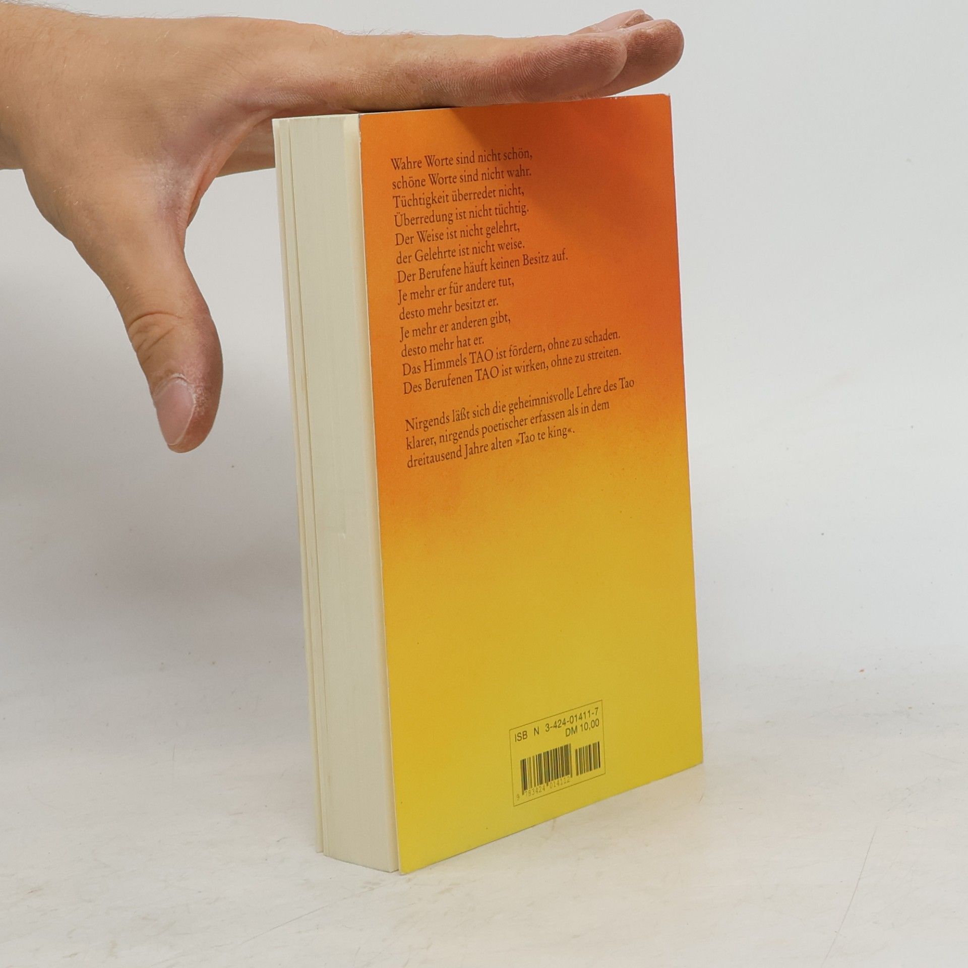 Richard Wilhelm Laotse Tao te king: Texte und Kommentar