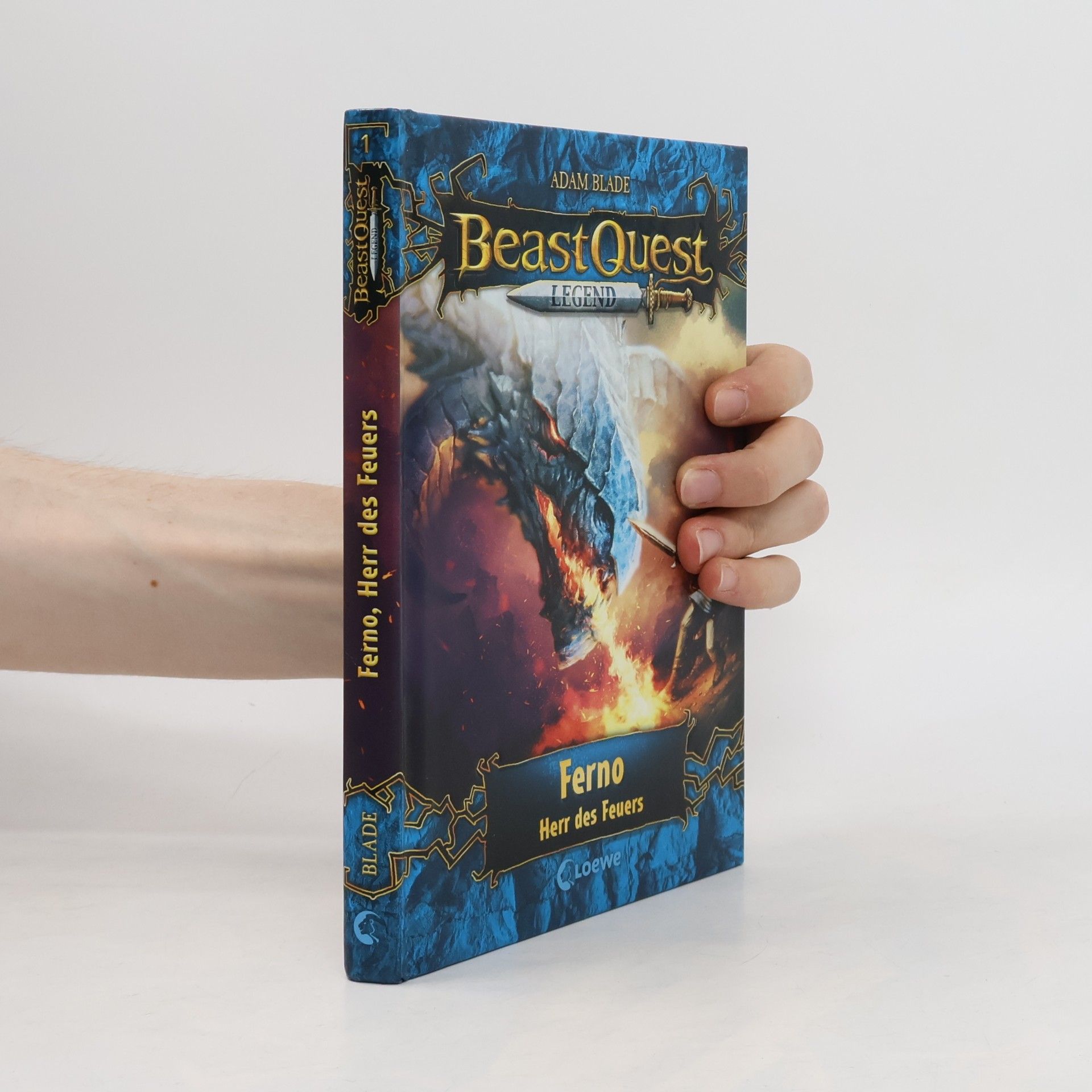 Adam Blade Beast Quest Legend - Ferno, Herr des Feuers