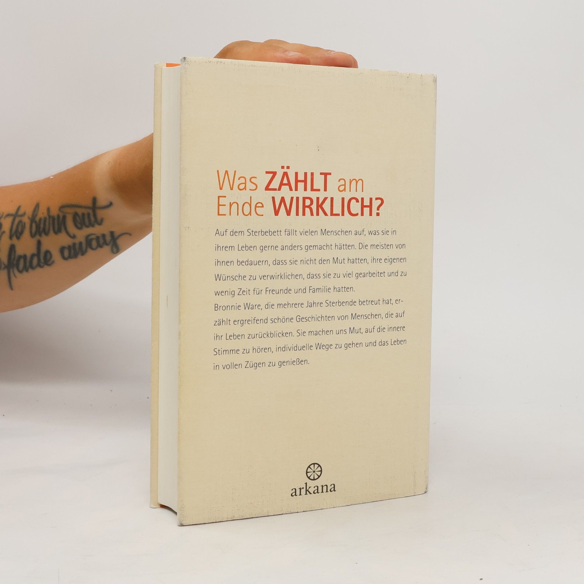 Bronnie Ware 5 Dinge, die Sterbende am meisten bereuen