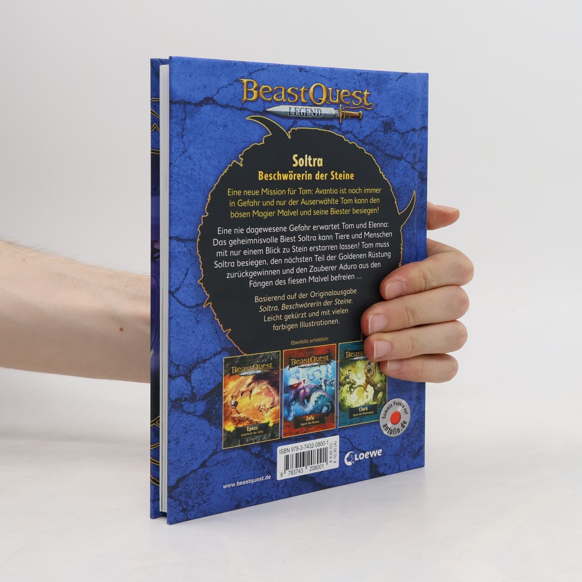 Adam Blade Beast Quest Legend 9 - Soltra, Beschwörerin der Steine