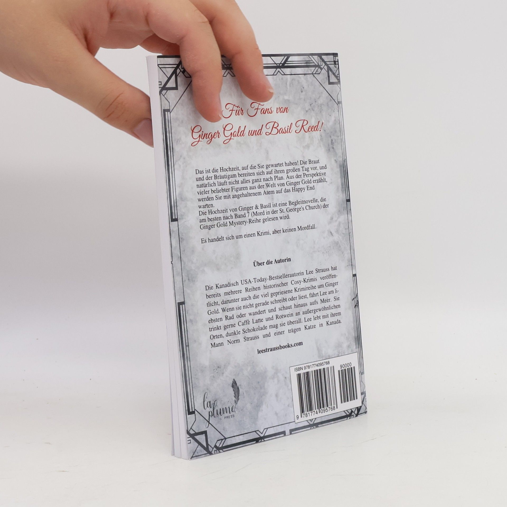 Lee Strauss Ein Fall für Ginger Gold - 2: Die Hochzeit von Ginger & Basil