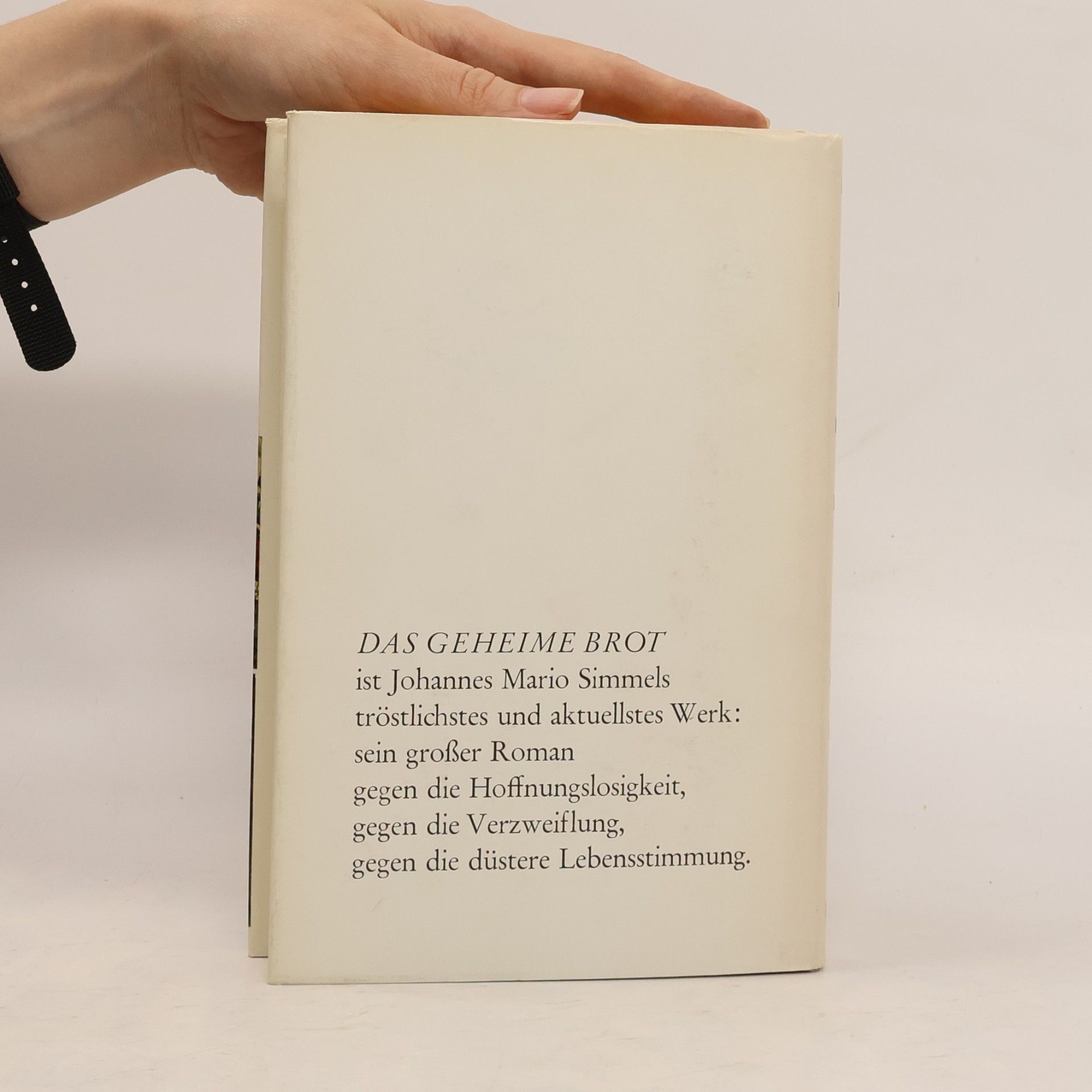 Johannes Mario Simmel Das geheime Brot