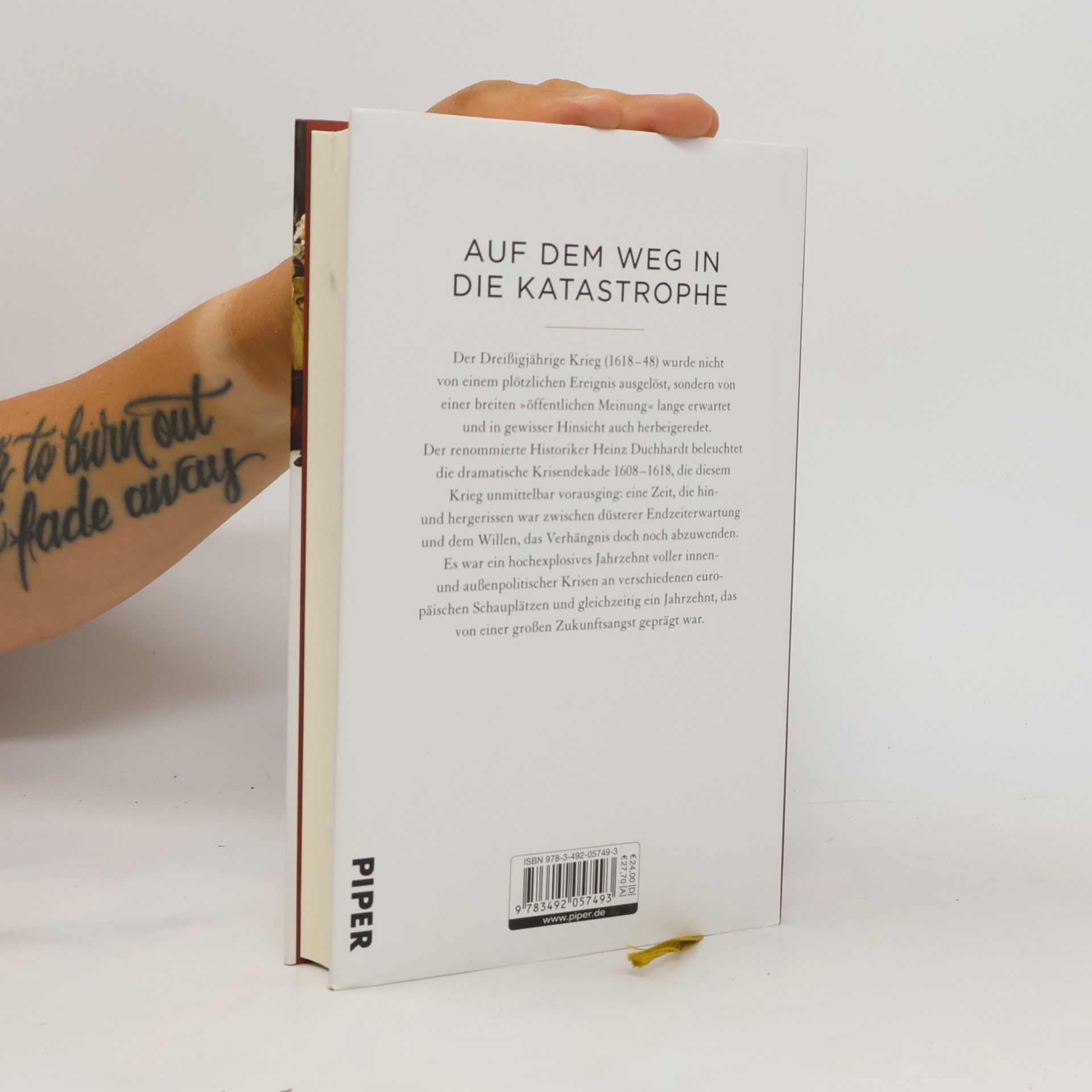 Heinz Duchhardt Der Weg in die Katastrophe des Dreißigjährigen Krieges