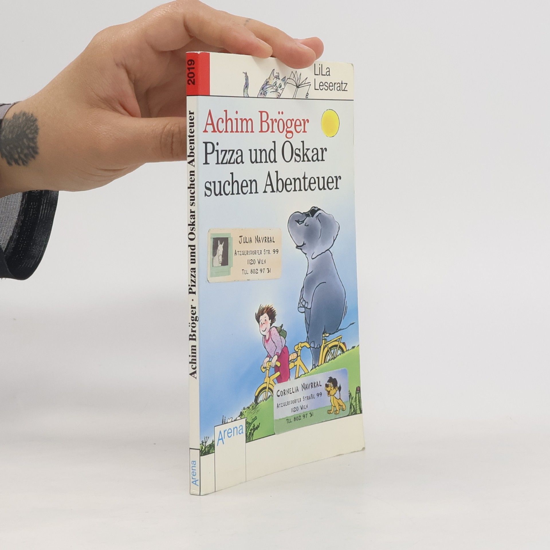 Achim Bröger LiLa Leseratz: Pizza und Oskar suchen Abenteuer