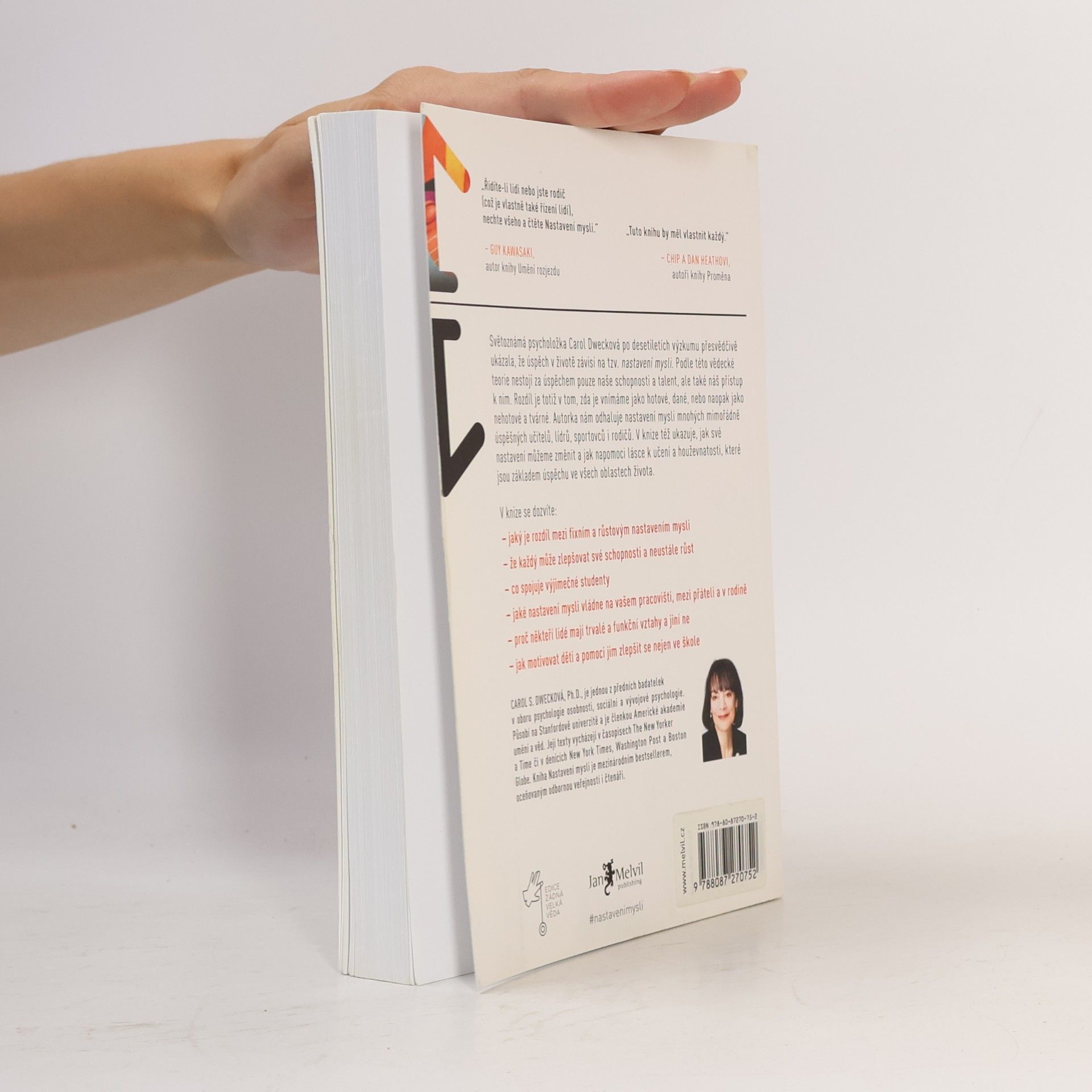 Carol S. Dweck Nastavení mysli