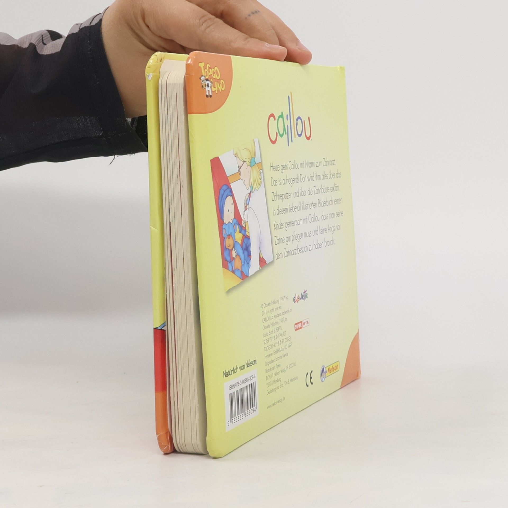 Zähne putzen mit Caillou