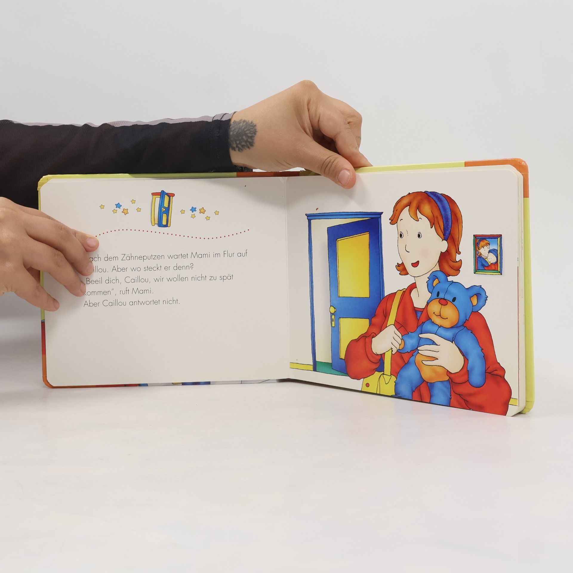 Zähne putzen mit Caillou