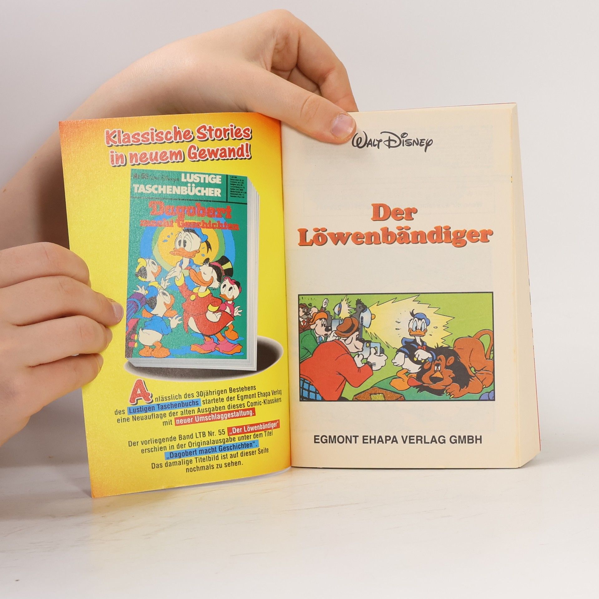 Walt Disney Lustiges Taschenbuch 55. Der Löwenbändiger