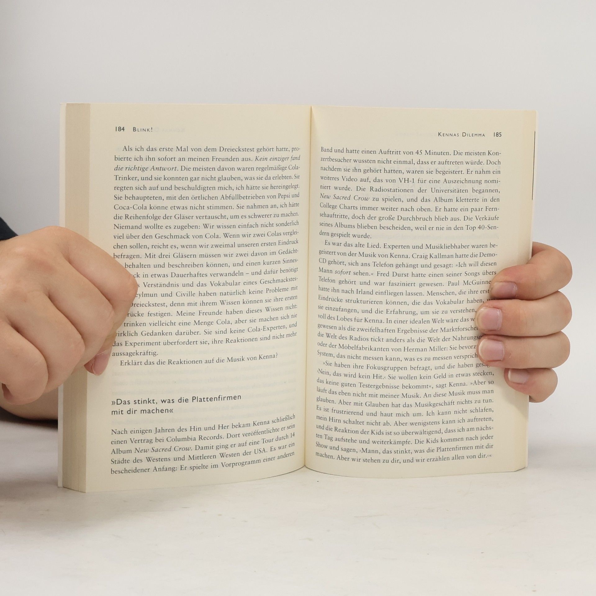 Malcom Gladwell Blink! Die Macht des Moments