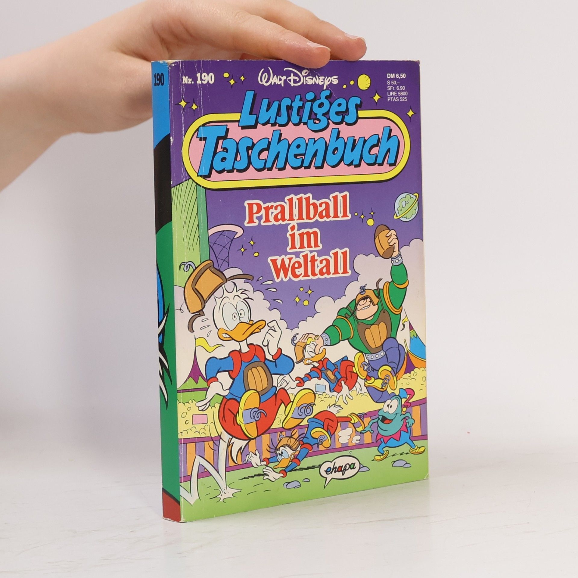 Walt Disney Lustiges Taschenbuch Nr. 190. Prallball im Weltall