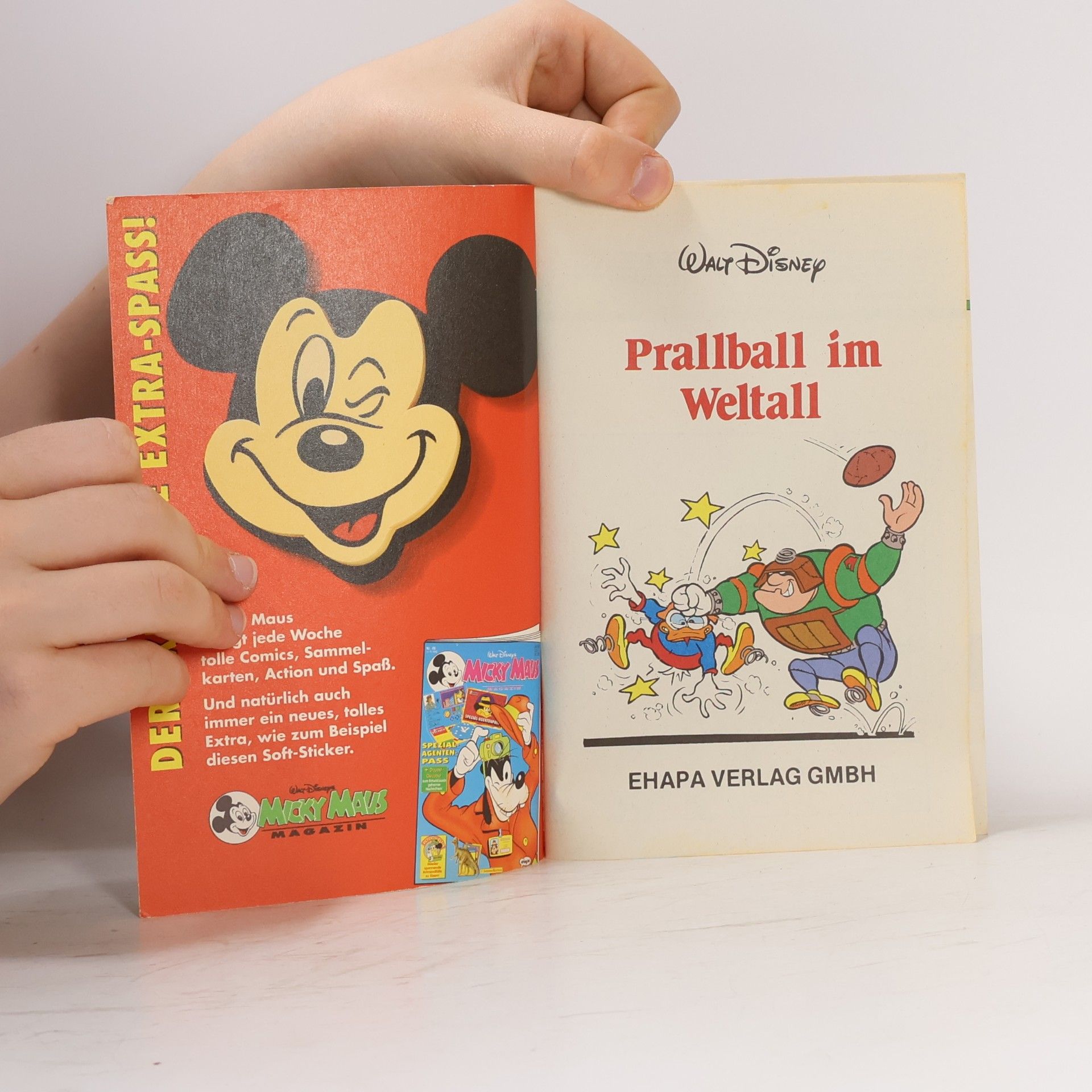 Walt Disney Lustiges Taschenbuch Nr. 190. Prallball im Weltall