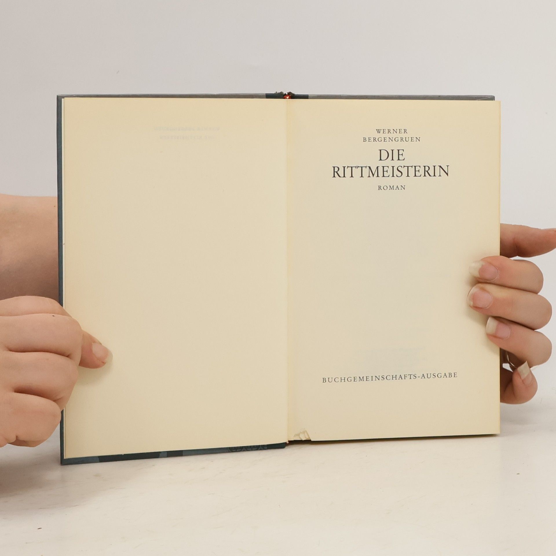Werner Bergengruen Die Rittmeisterin