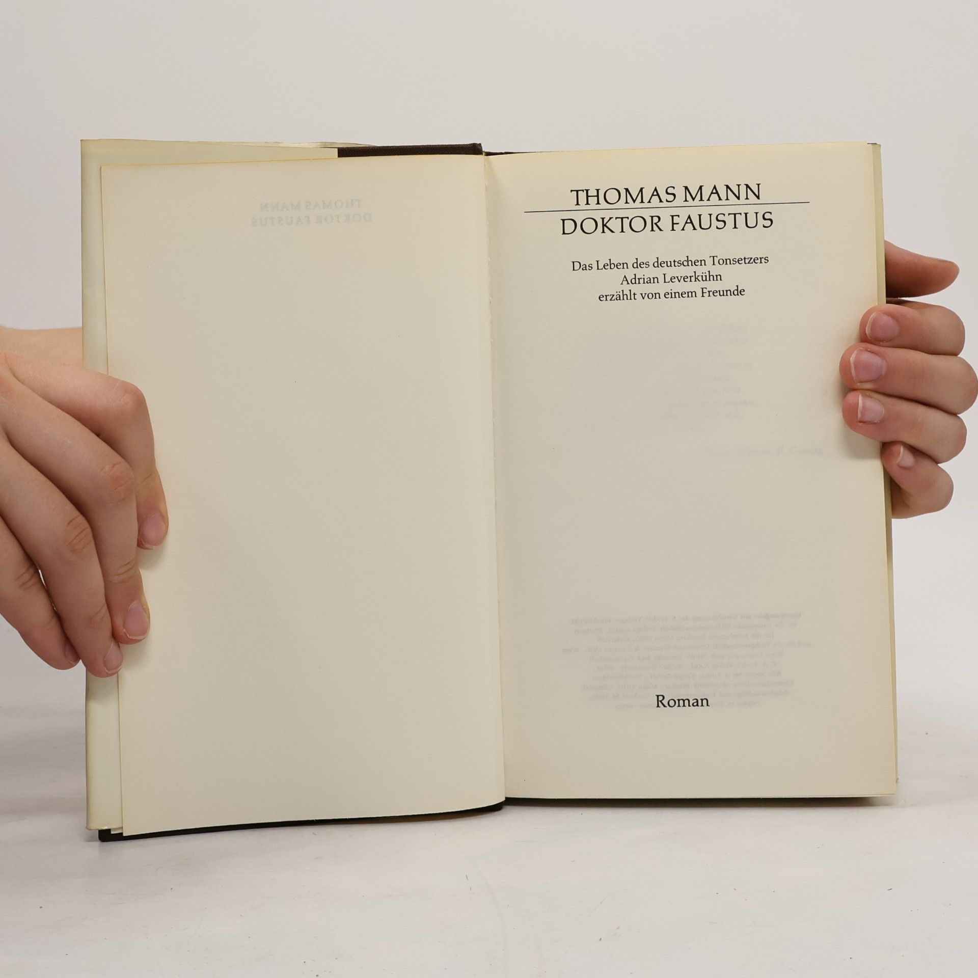 Thomas Mann Doktor Faustus