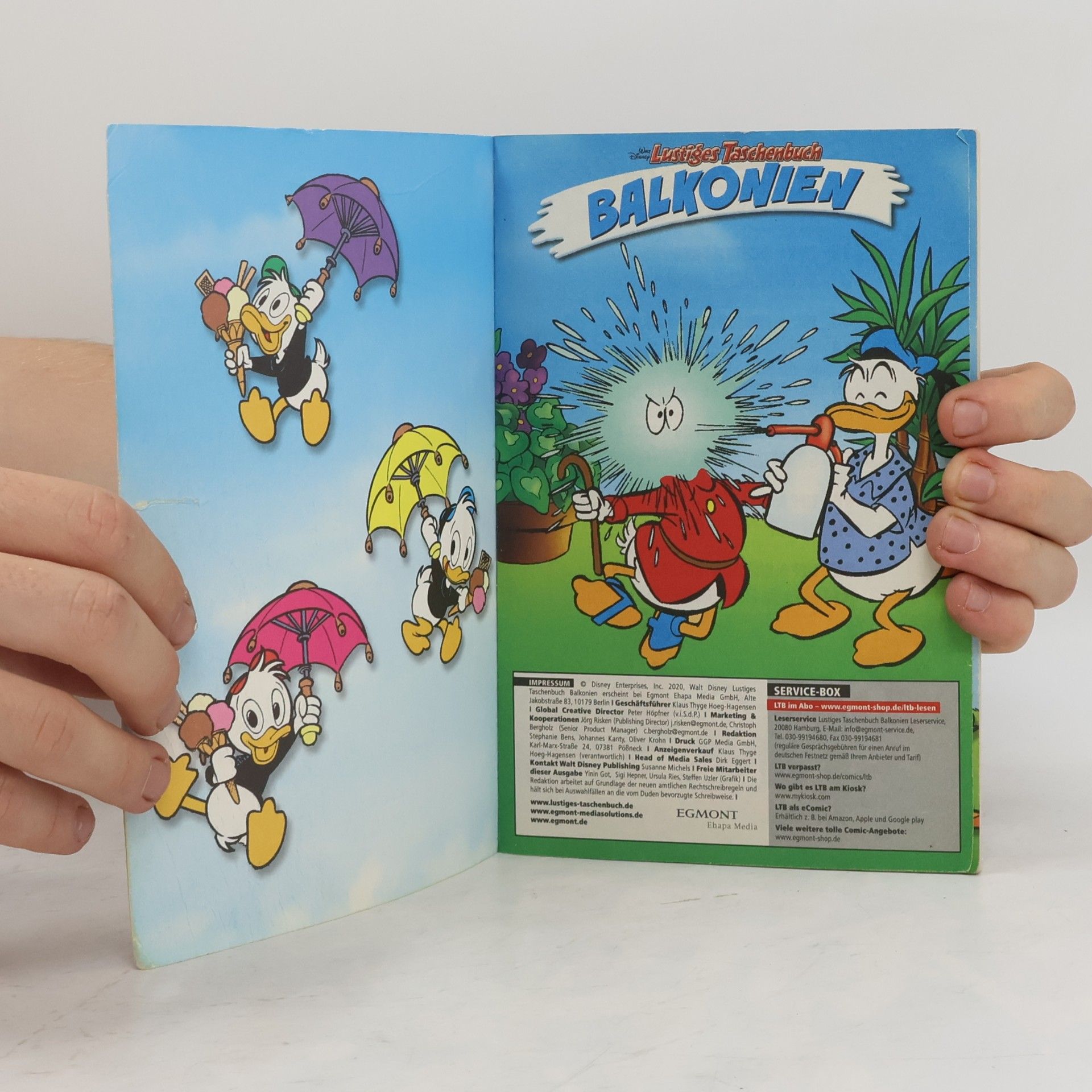 Walt Disney Lustiges Taschenbuch. Balkonien