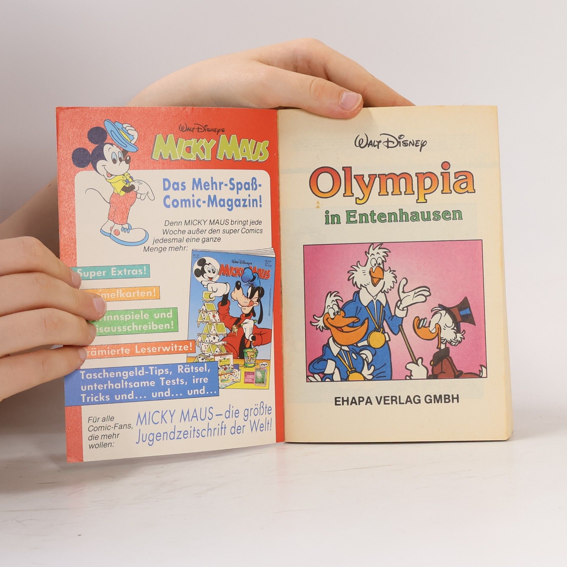 Walt Disney Lustiges Taschenbuch 174. Olympia in Entenhausen