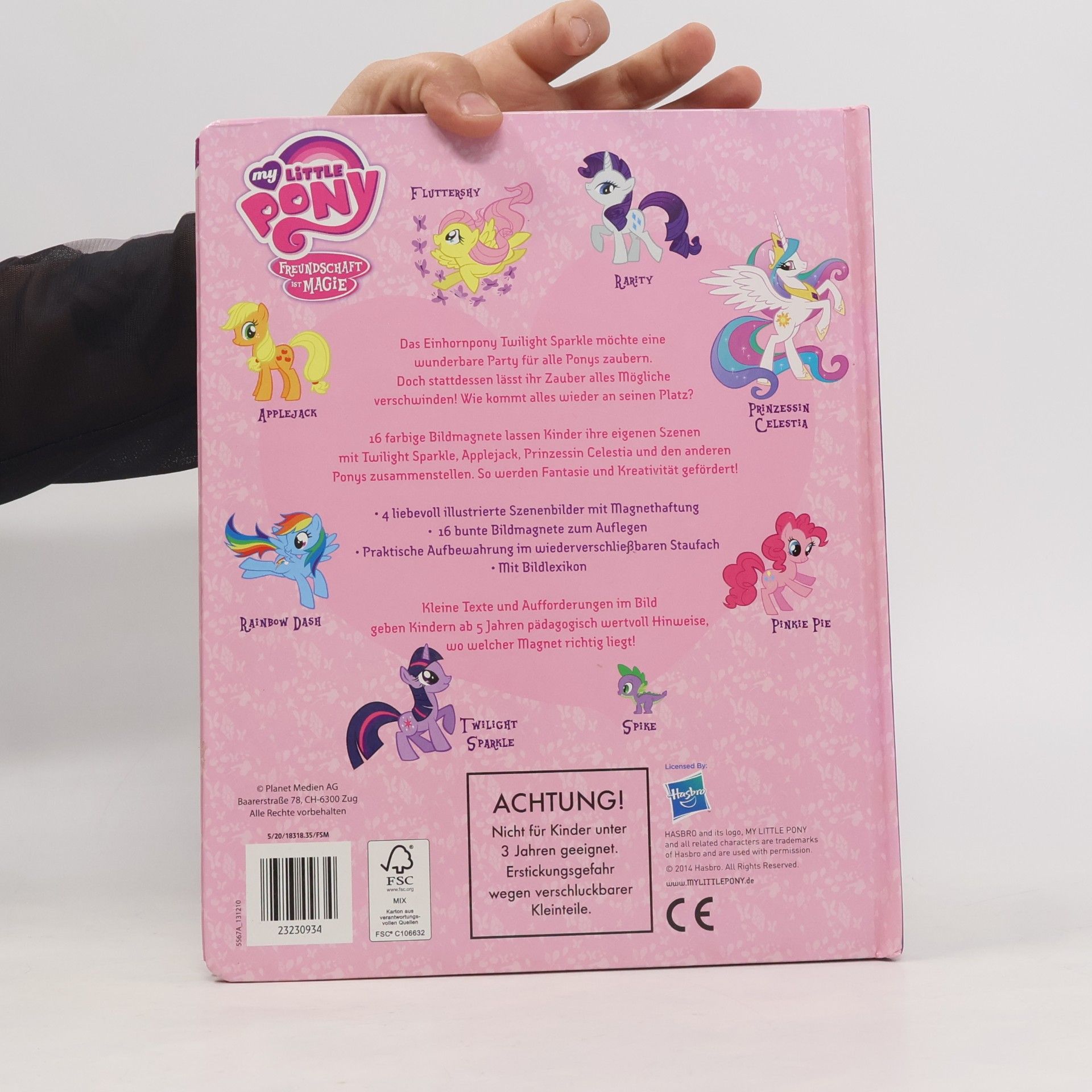 Collectif d'auteurs My Little Pony. Magnet Spiel Buch