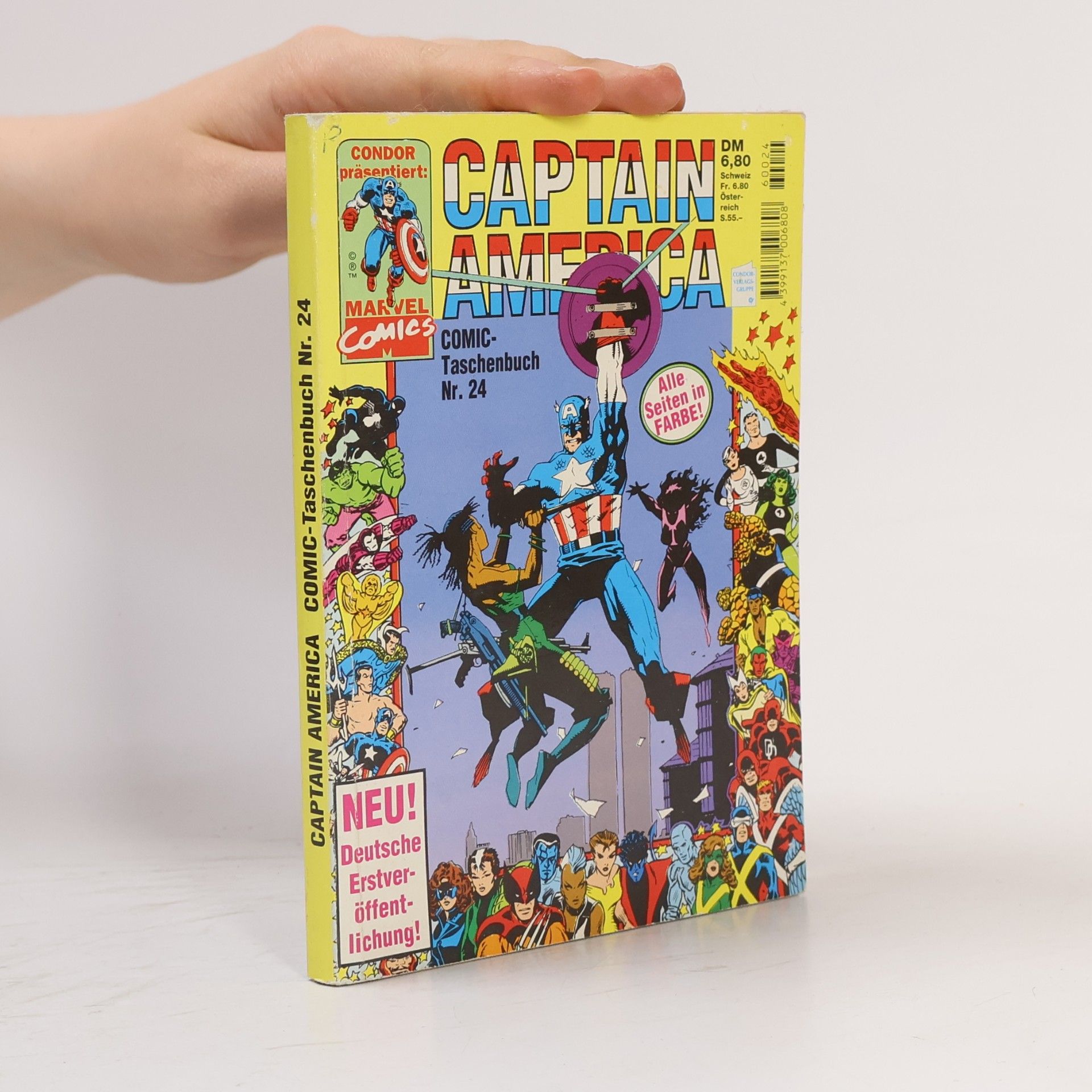 AA.VV. Captain America. Comic-Taschenbuch 24.