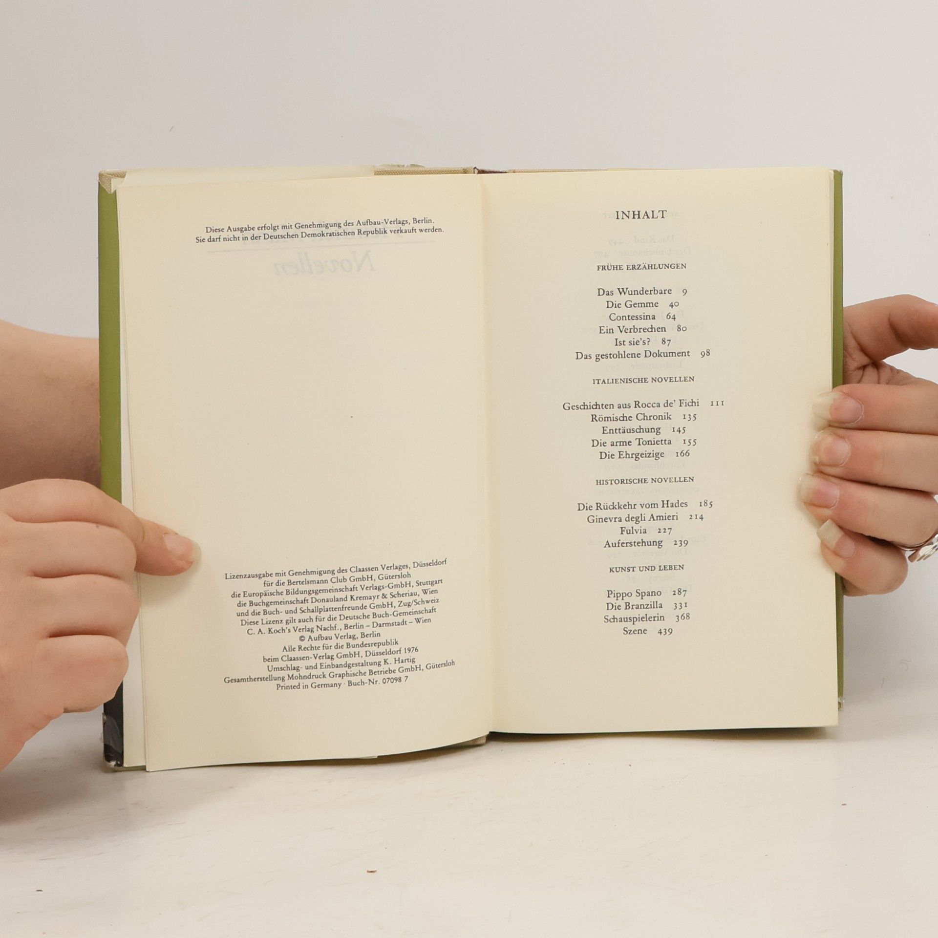 Heinrich Mann Novellen