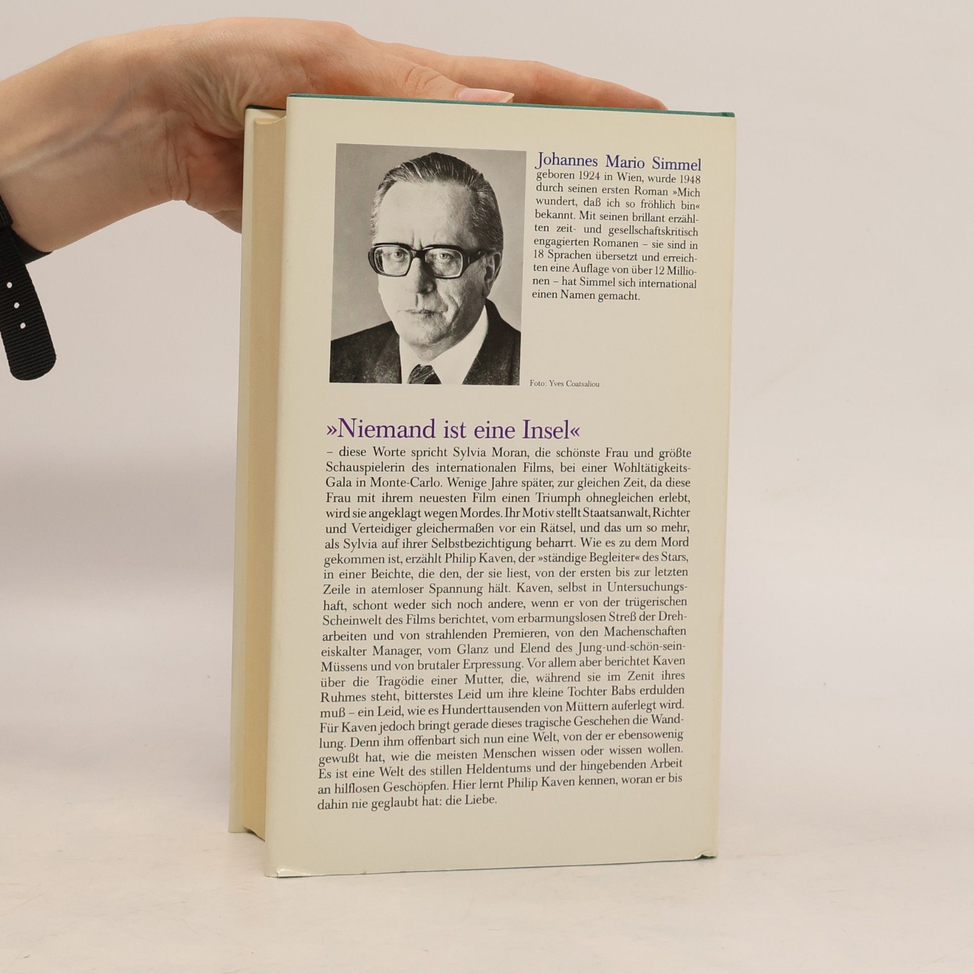 Johannes Mario Simmel Niemand ist eine Insel
