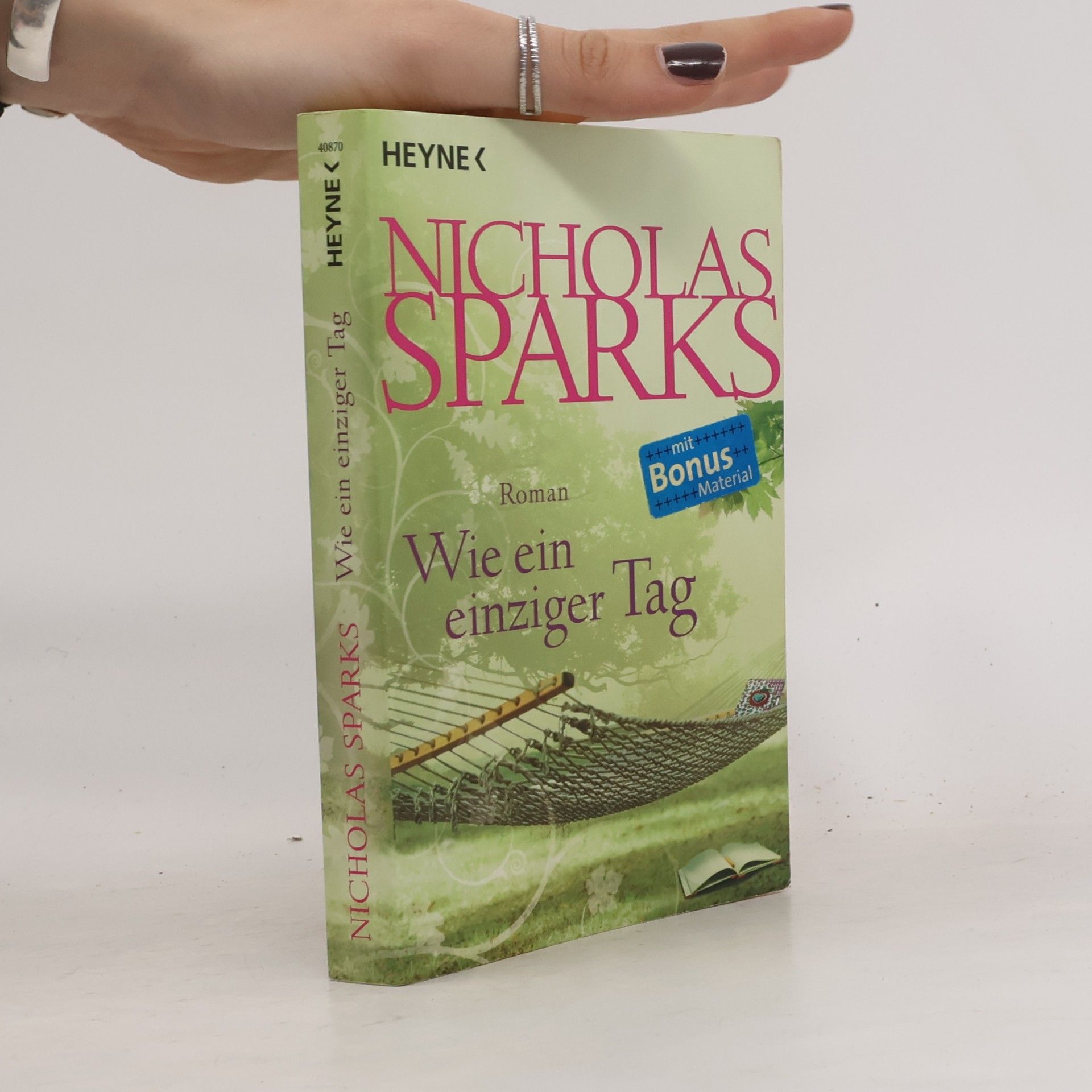 Nicholas Sparks Wie ein einziger Tag