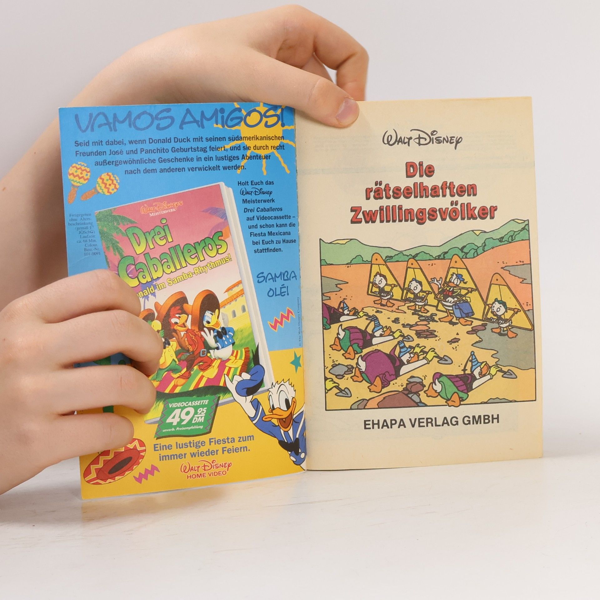 Walt Disney Walt Disneys Lustige Taschenbuecher LTB 180 - Die rätselhaften Zwillingsvölker
