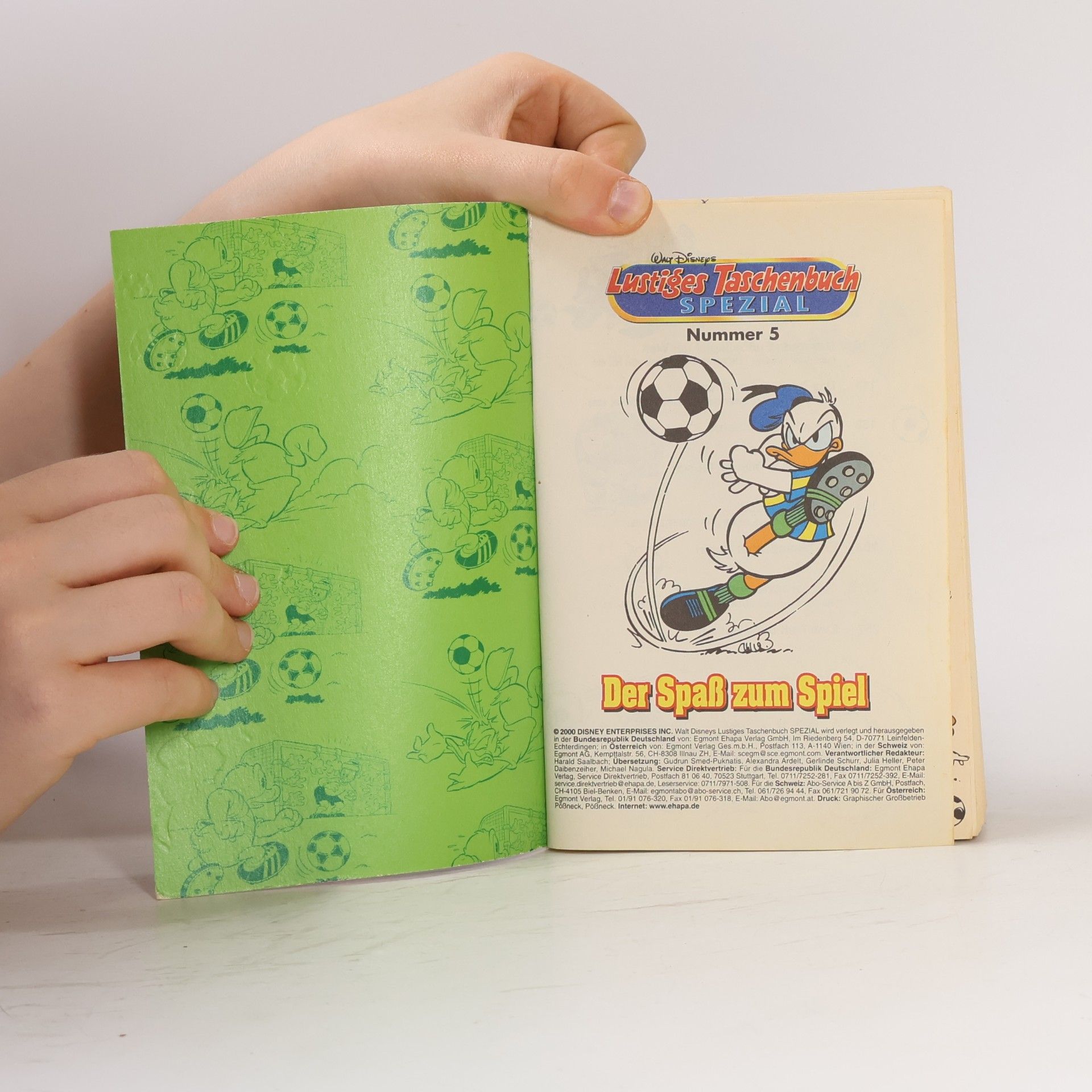 Walt Disney Lustiges Taschenbuch spezial:Der spass zum spiel