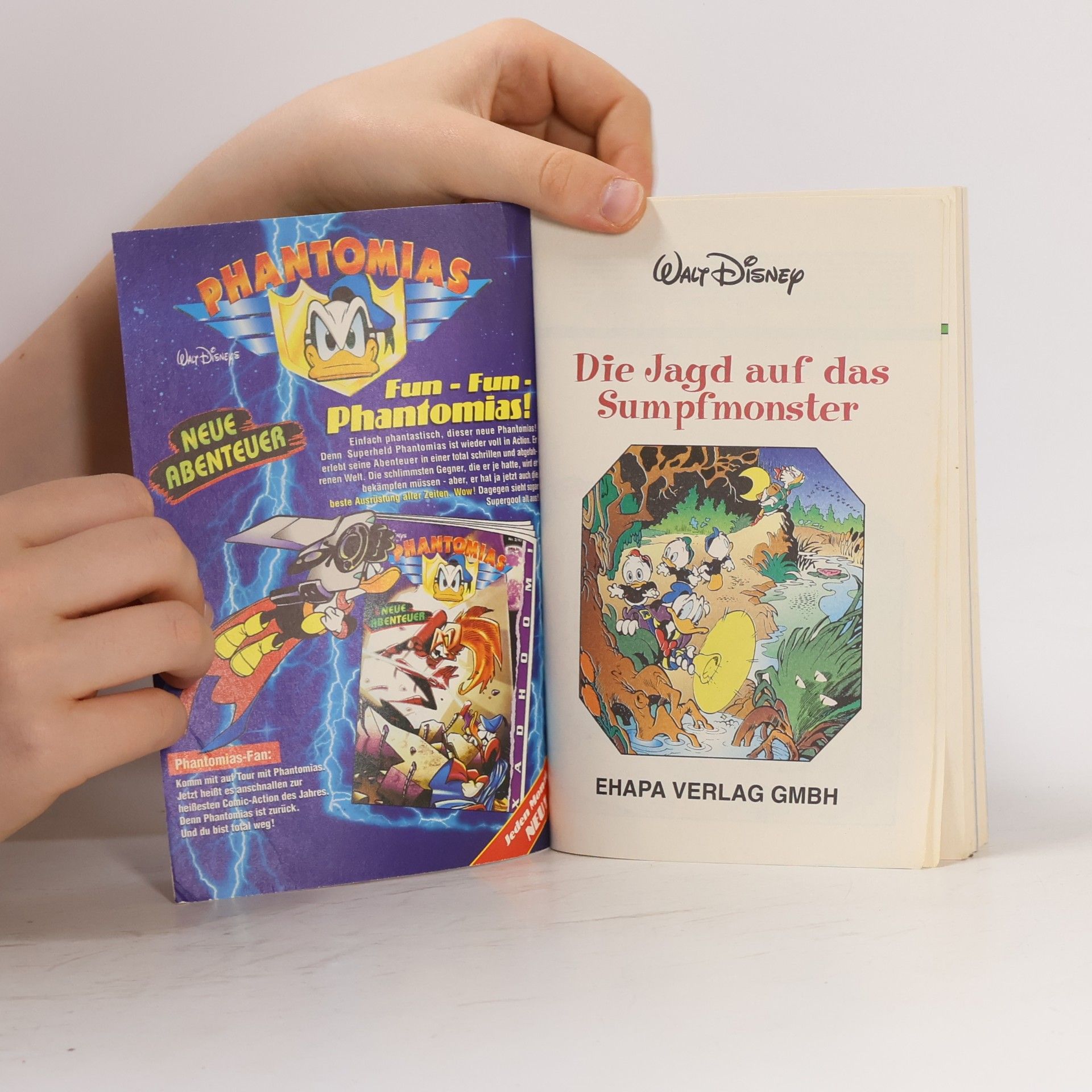 Walt Disney Lustiges Taschenbuch 234. Die Jagd nach dem Sumpfmonster
