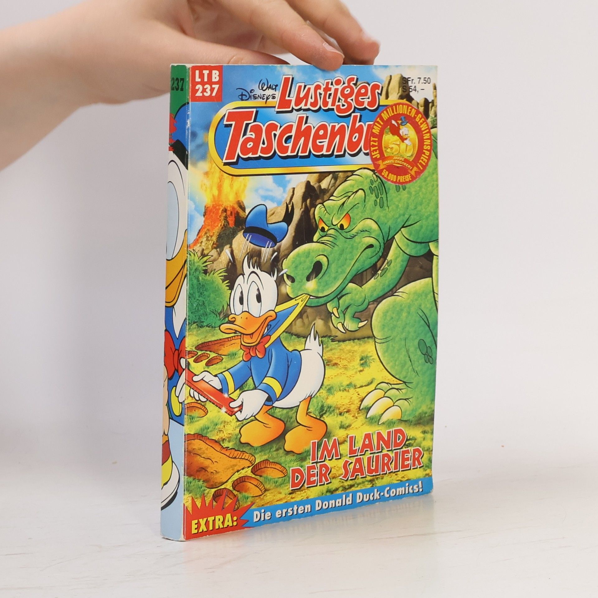 Walt Disney Lustiges Taschenbuch 237. Im Land der Saurier