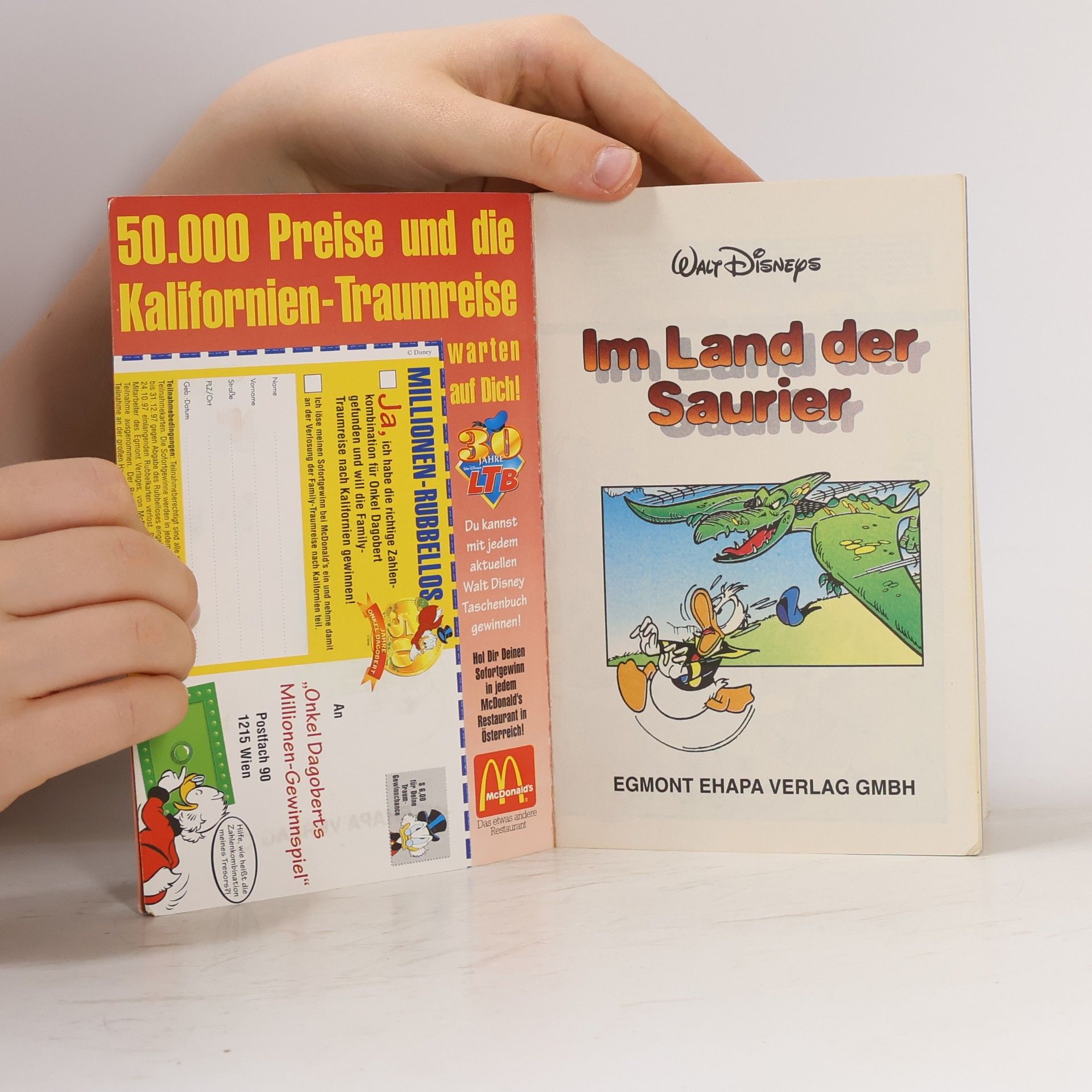 Walt Disney Lustiges Taschenbuch 237. Im Land der Saurier