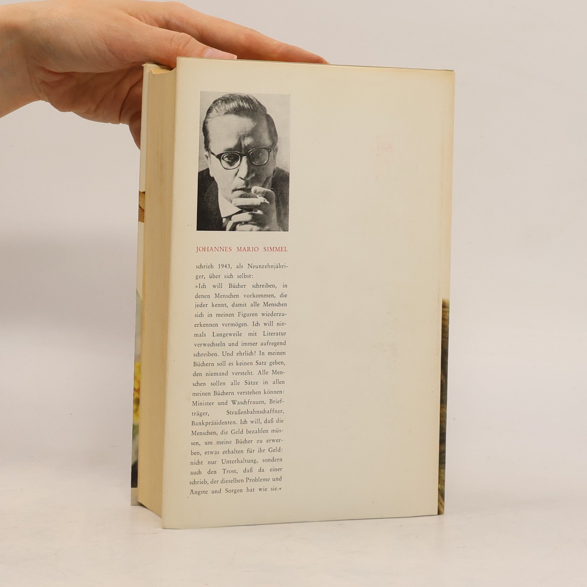 Johannes Mario Simmel Liebe ist nur ein Wort