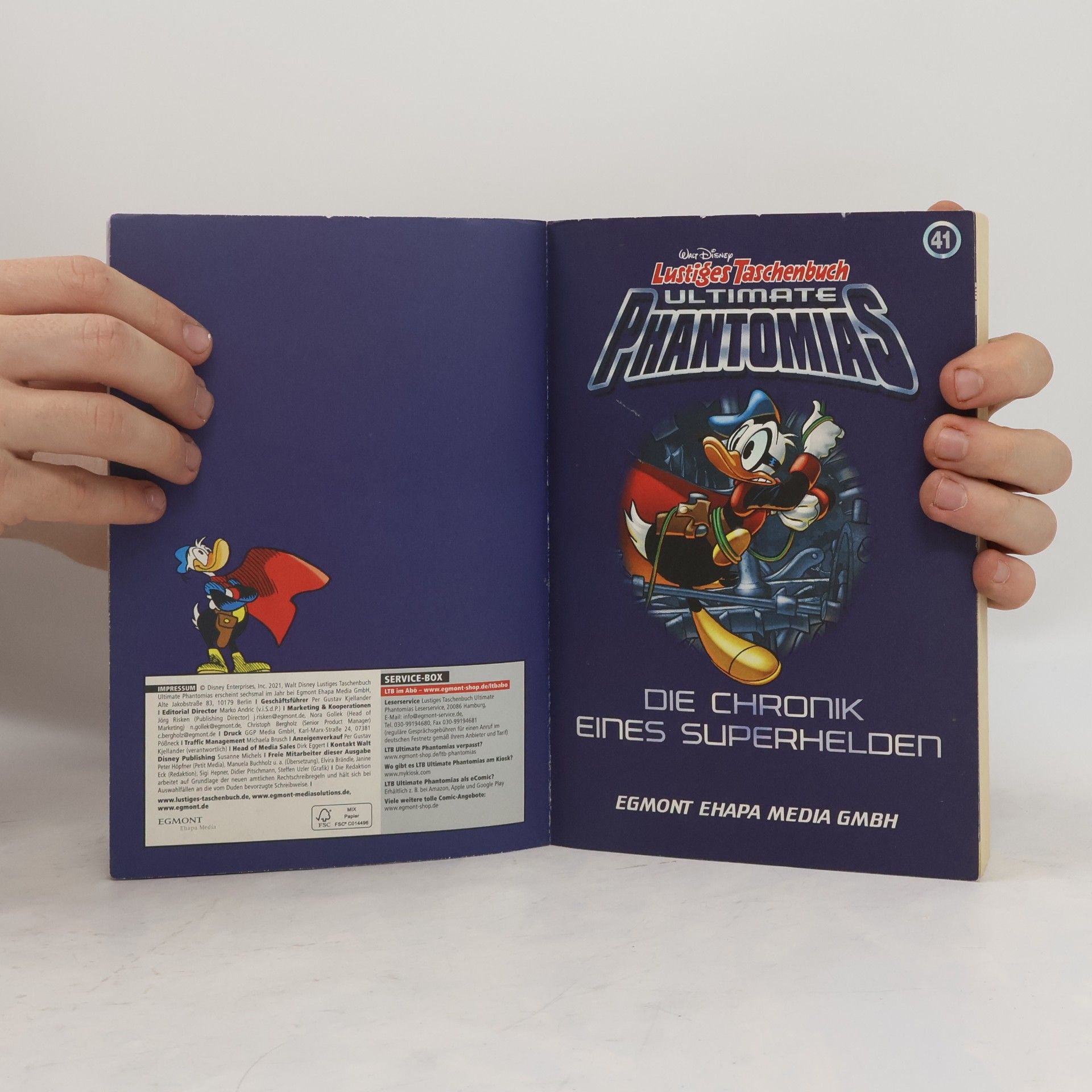 Walt Disney Lustiges Taschenbuch: Ultimate Phantomias 41
