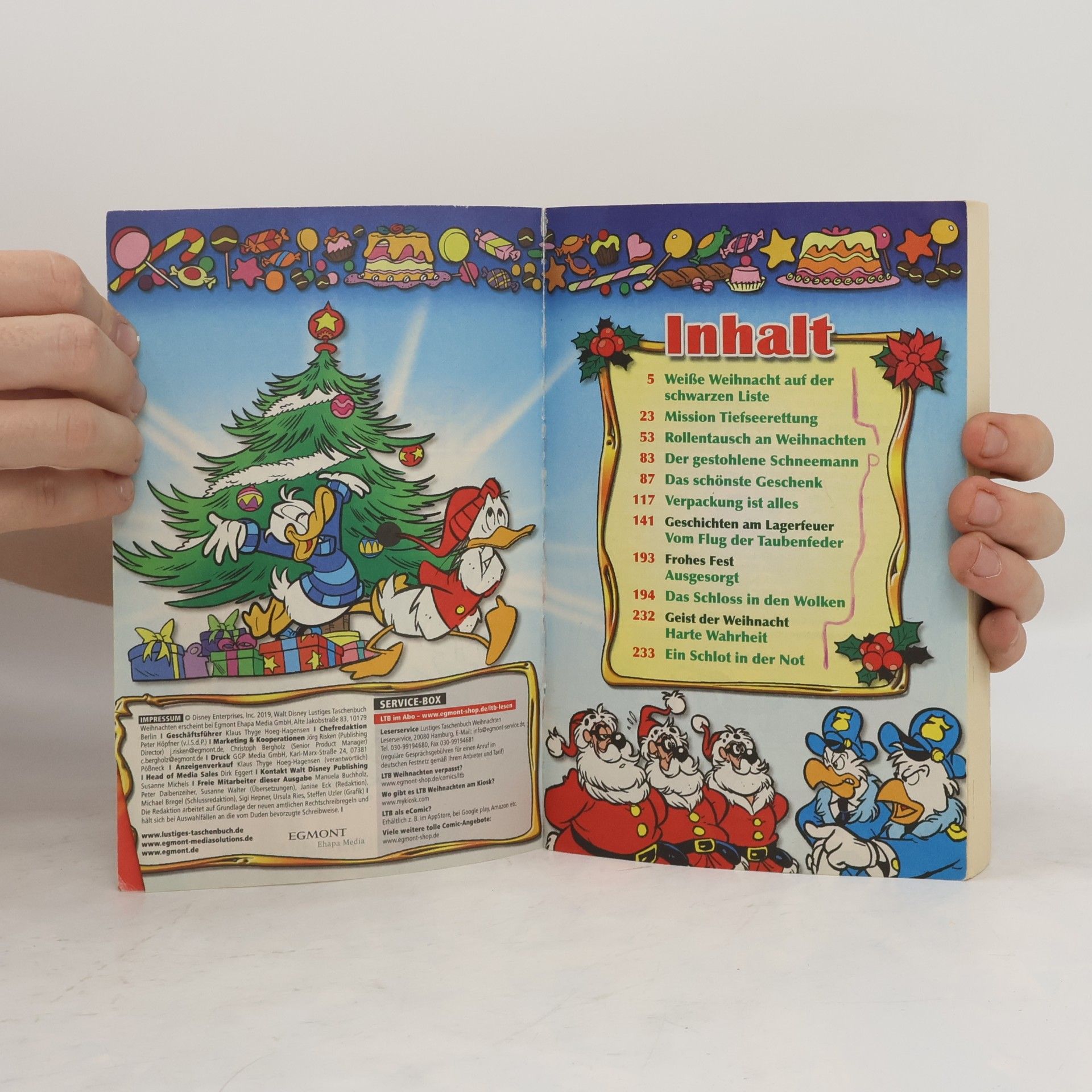 Walt Disney Lustiges Taschenbuch Weihnachten 25