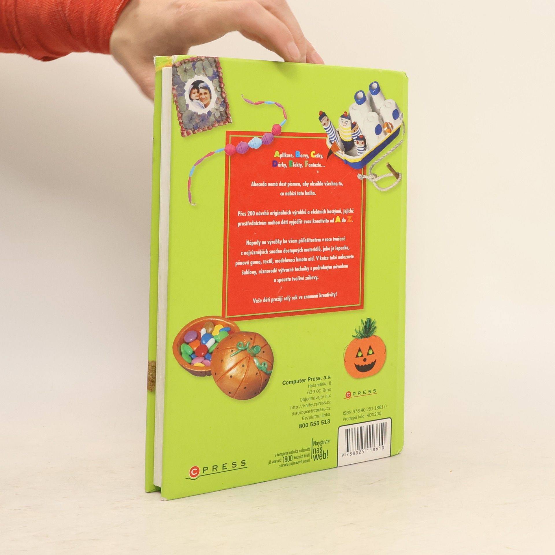 Various authors Největší kniha nápadů na celý rok: Pro děti od 6 let do 10