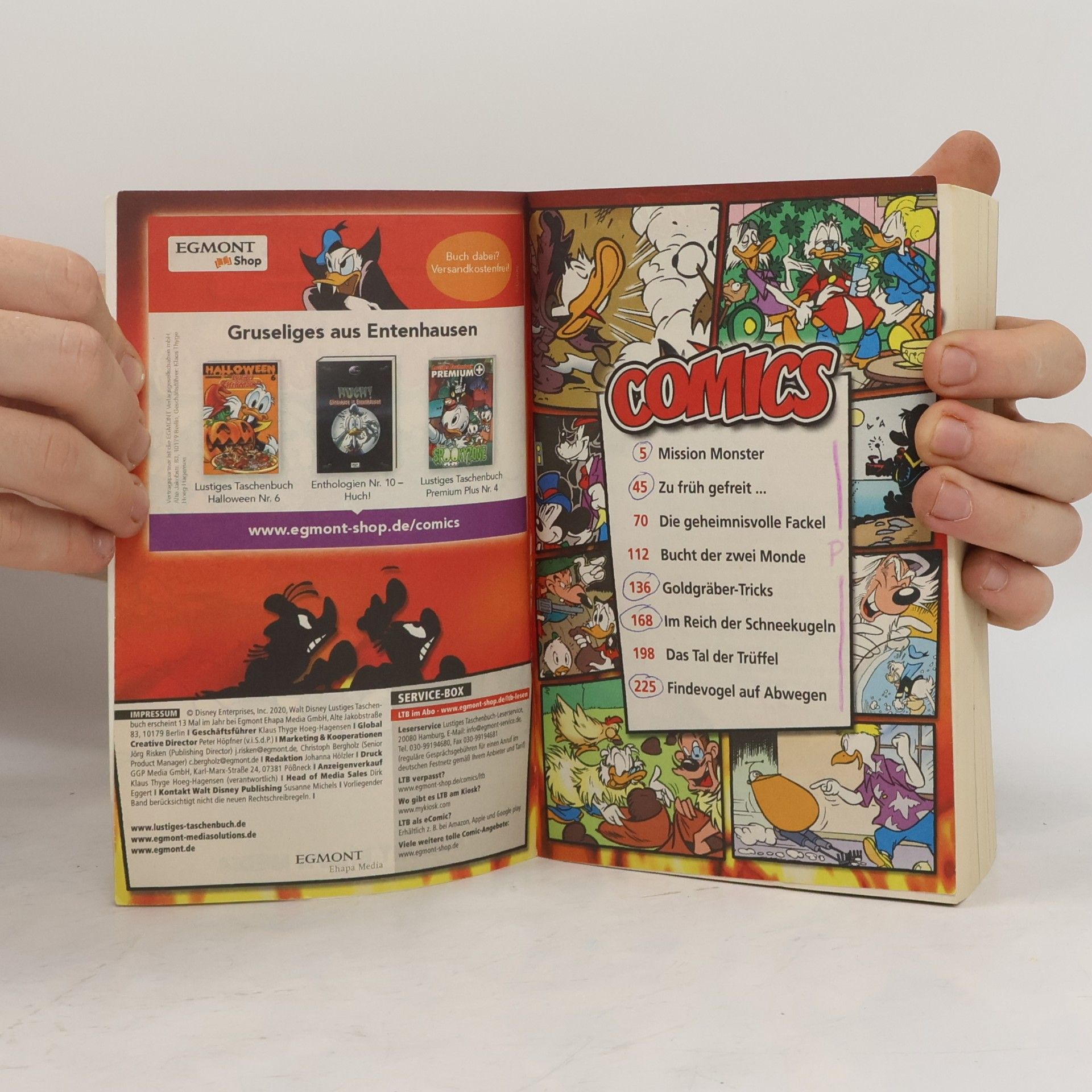 Walt Disney Mammut Comics 154