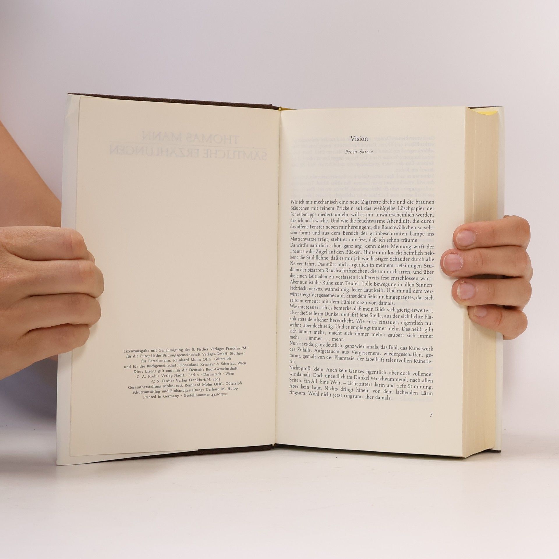 Thomas Mann Sämtliche Erzählungen