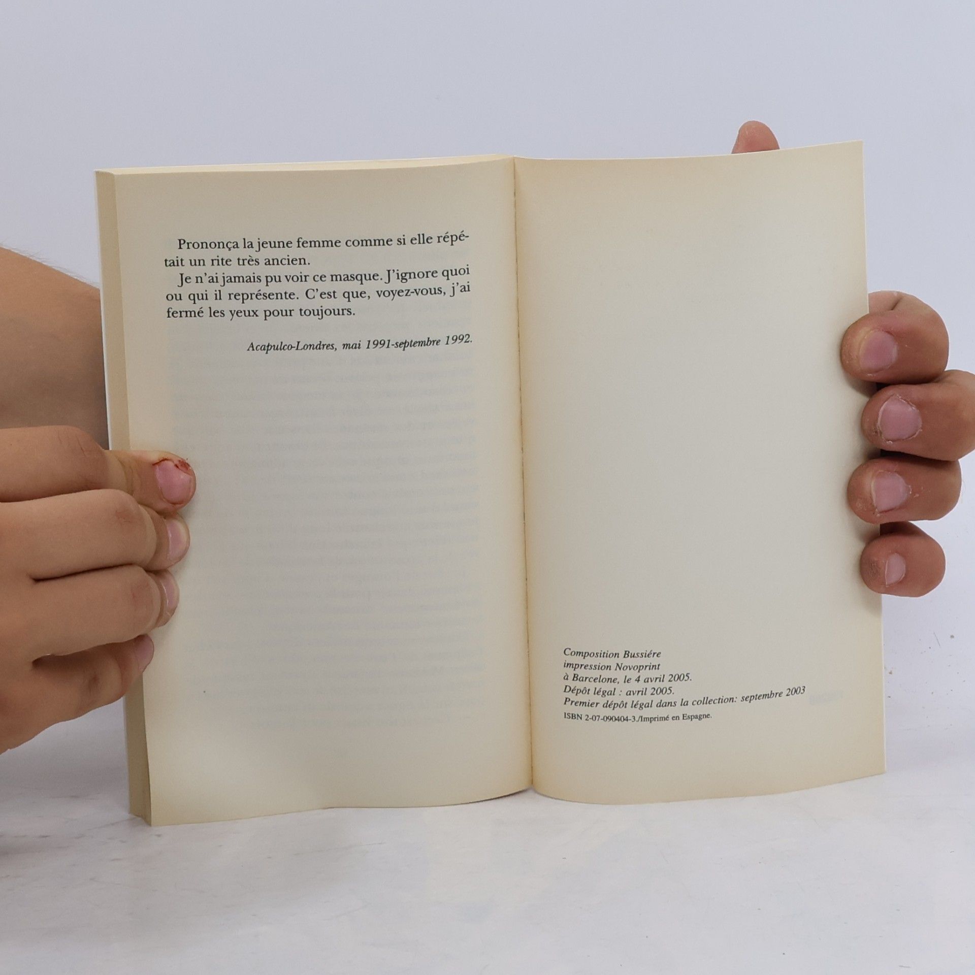 Carlos Fuentes Apollon et les putains