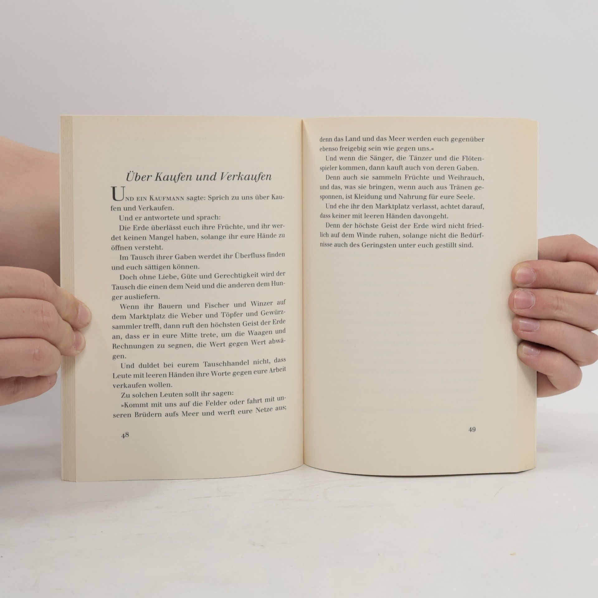 Kahlil Gibran Der Prophet - im Garten des Propheten