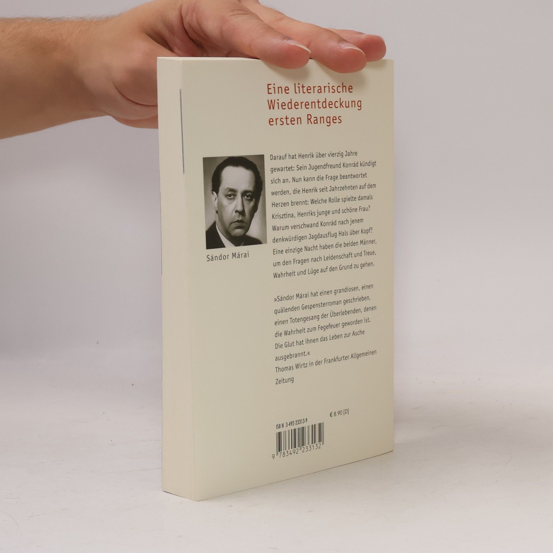 Sándor Márai Die Glut