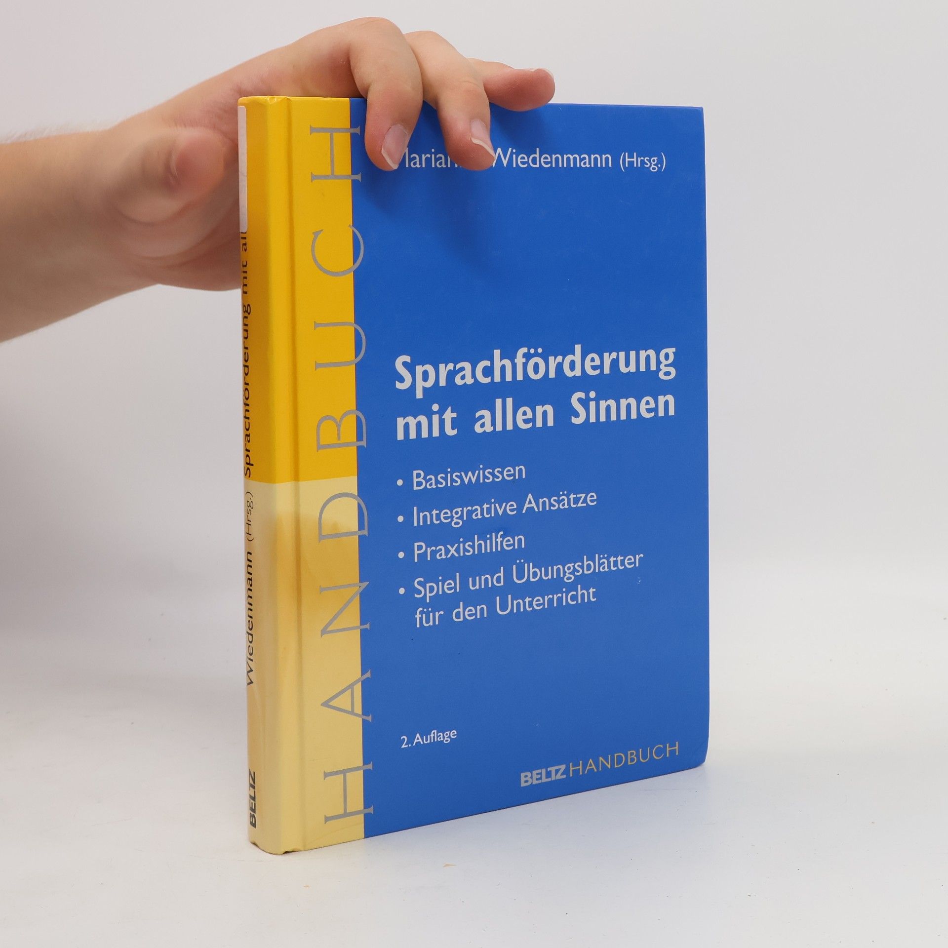 Marianne Wiedenmann Handbuch Sprachförderung mit allen Sinnen
