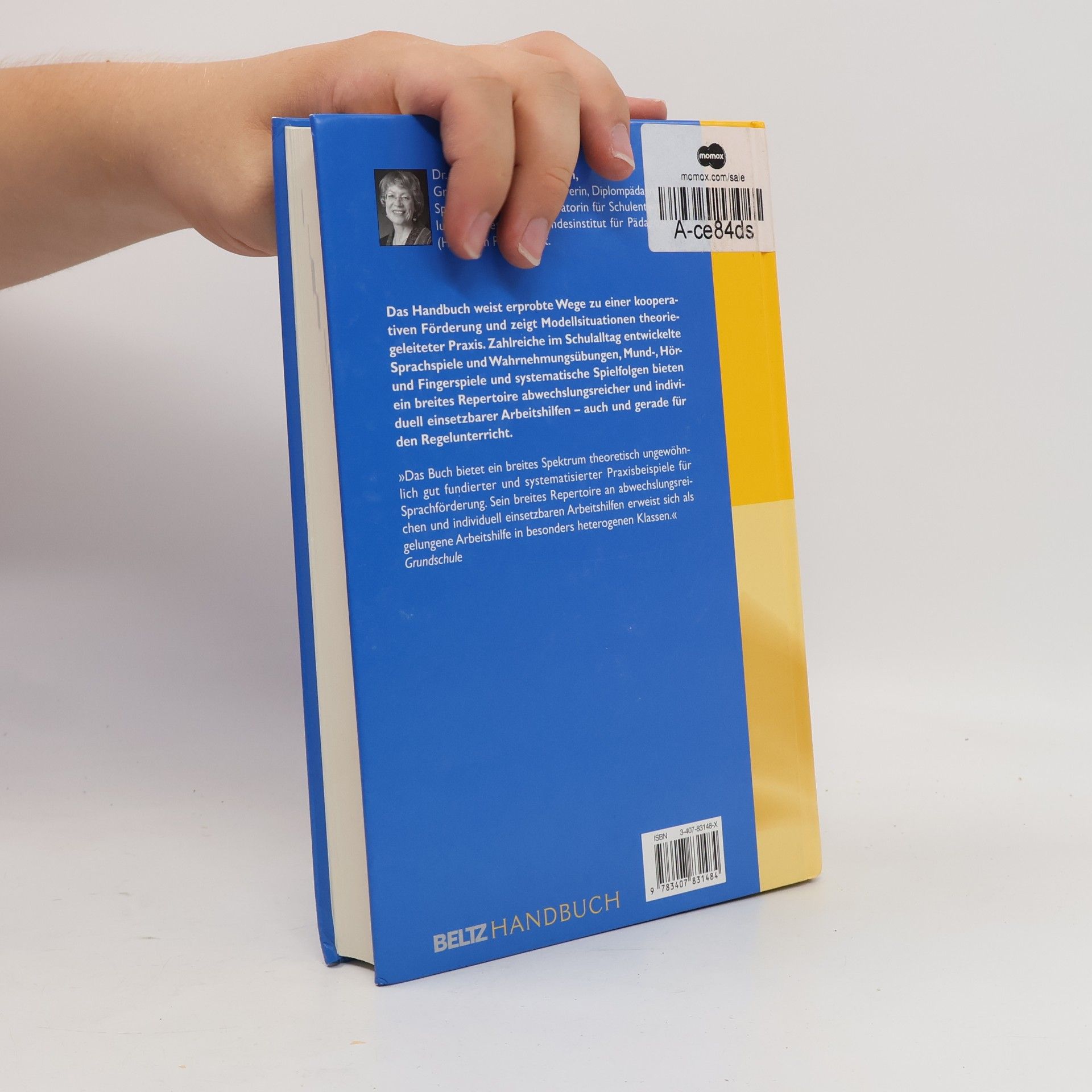 Marianne Wiedenmann Handbuch Sprachförderung mit allen Sinnen