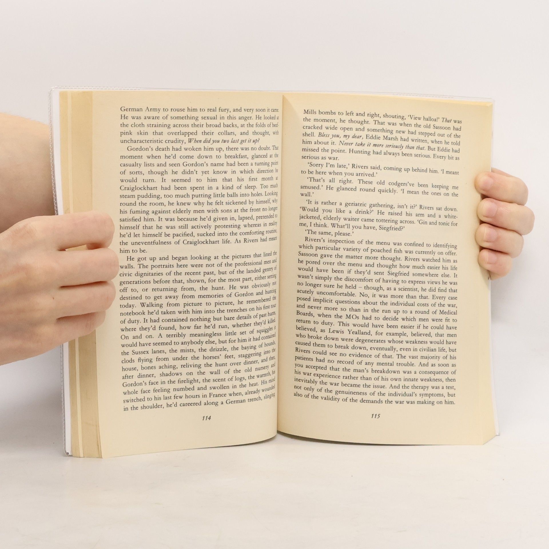 Pat Barker Regeneration. Niemandsland, englische Ausgabe