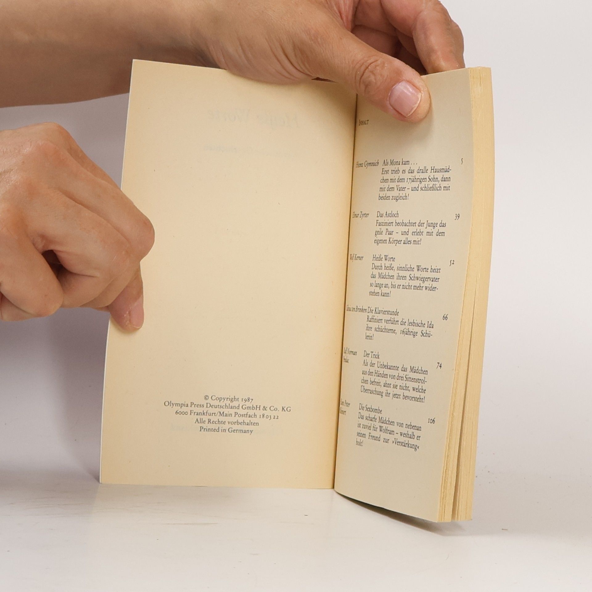 Various authors Heiße Worte
