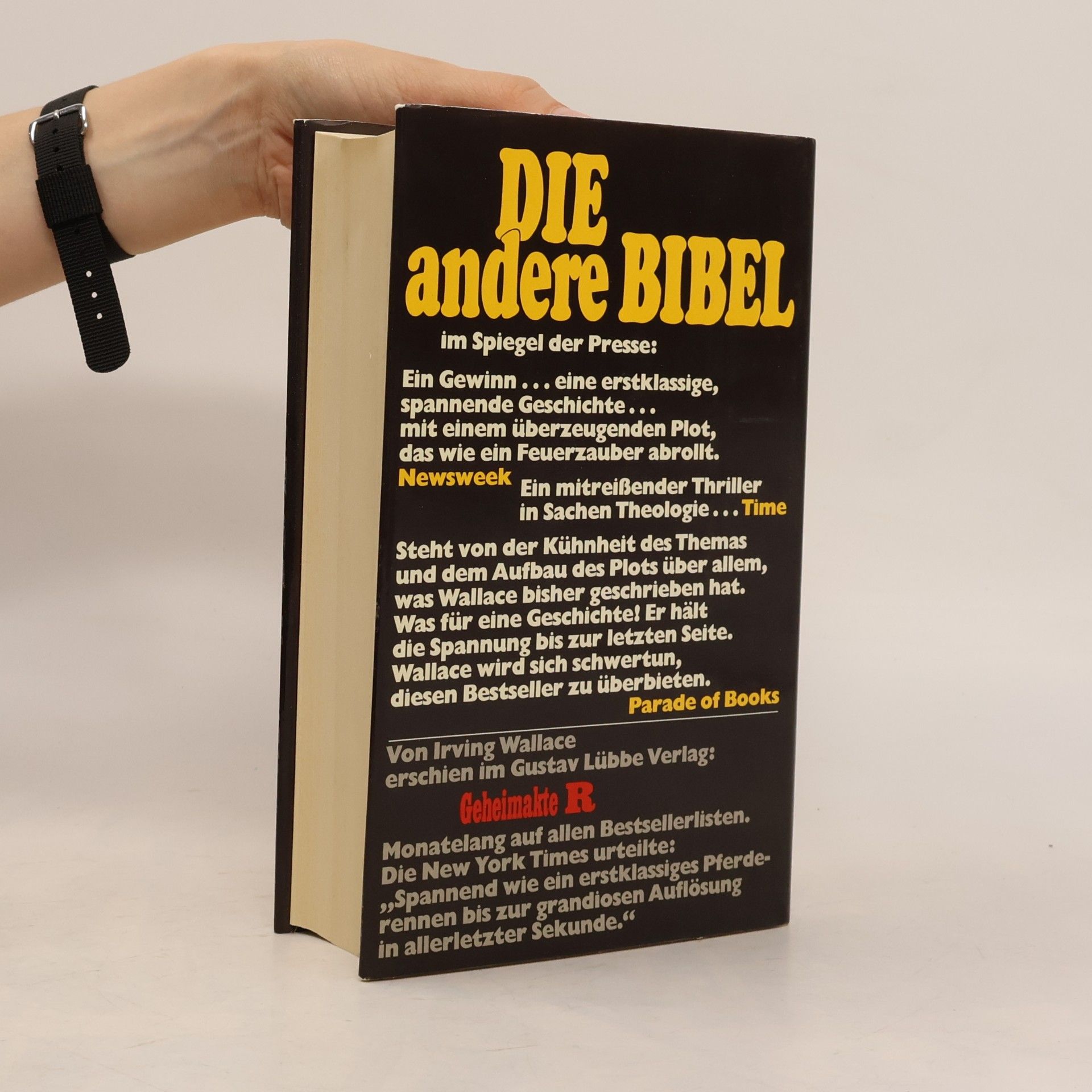 Irving Wallace Die andere Bibel
