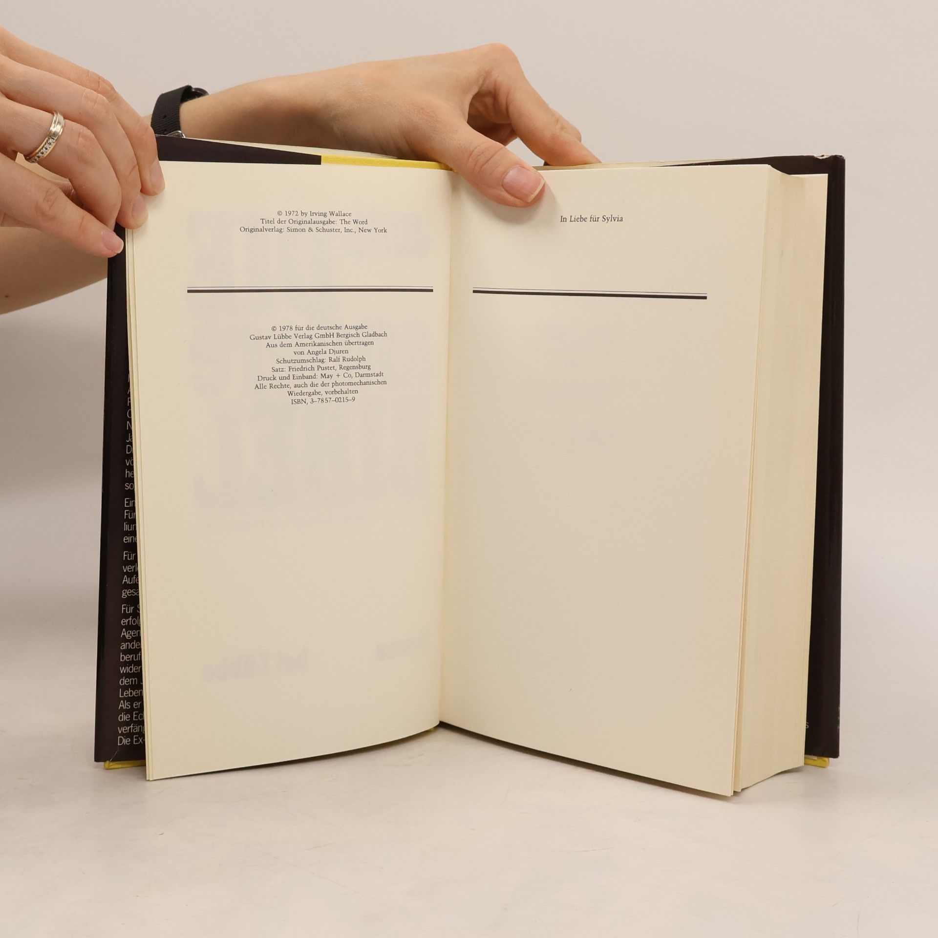 Irving Wallace Die andere Bibel