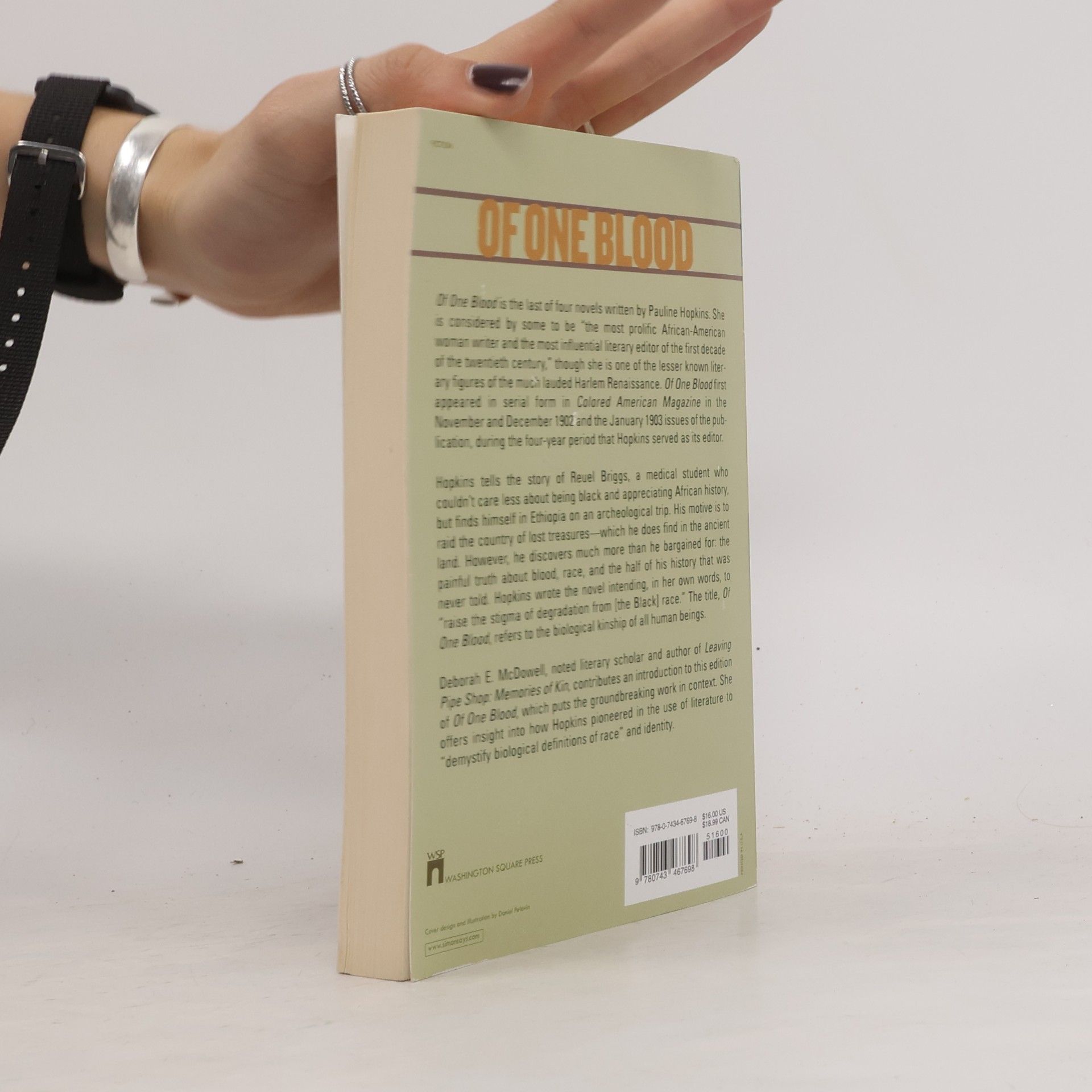 Pauline Elizabeth Hopkins Of One Blood: Or, The Hidden Self: The Givens Collection
