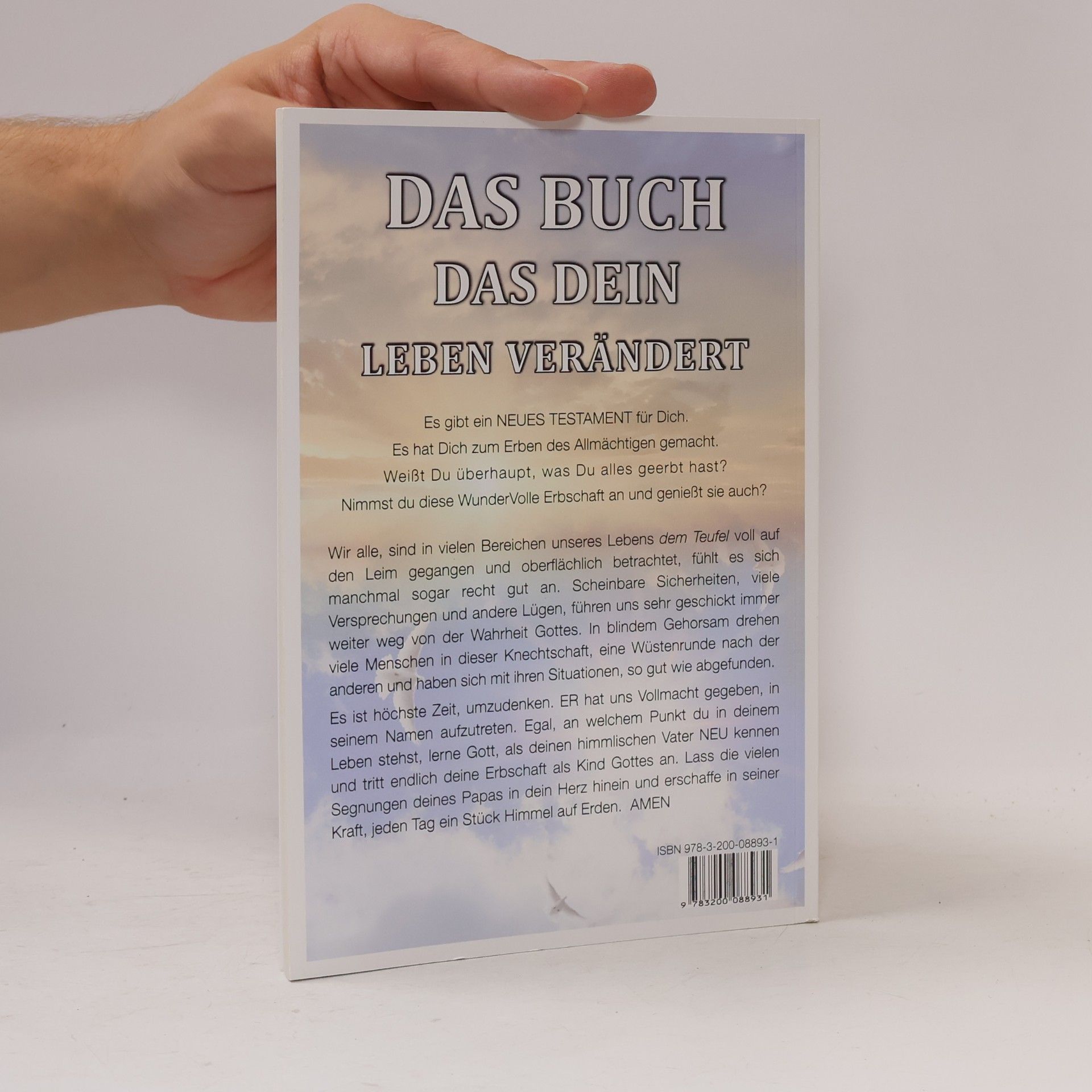 Manfred Wohlgenannt Das Buch, das dein Leben verändert
