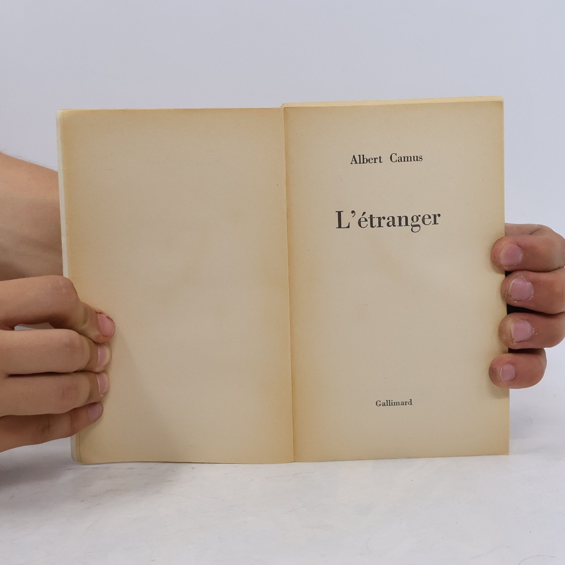 Albert Camus L’étranger