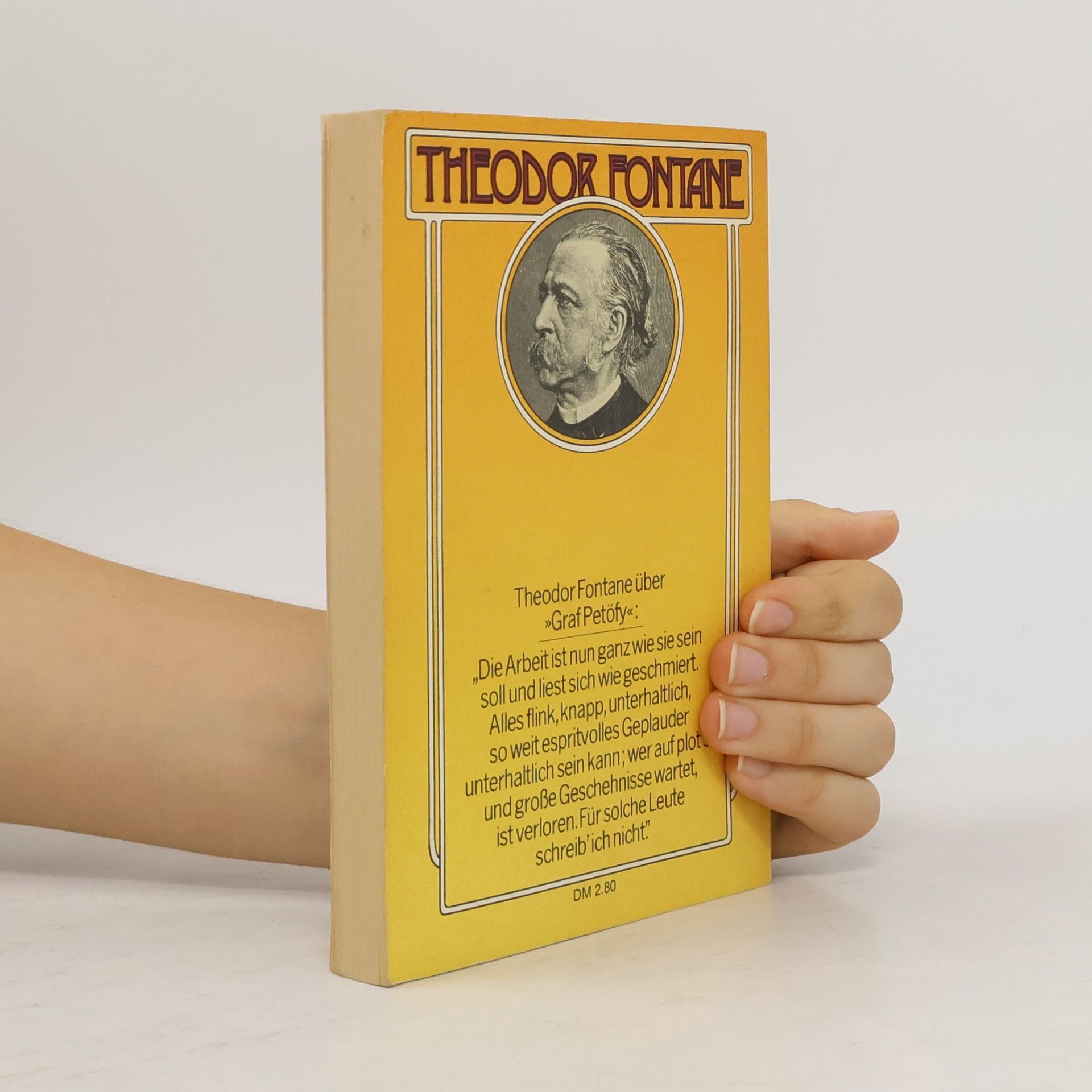 Theodor Fontane Graf Petöfy