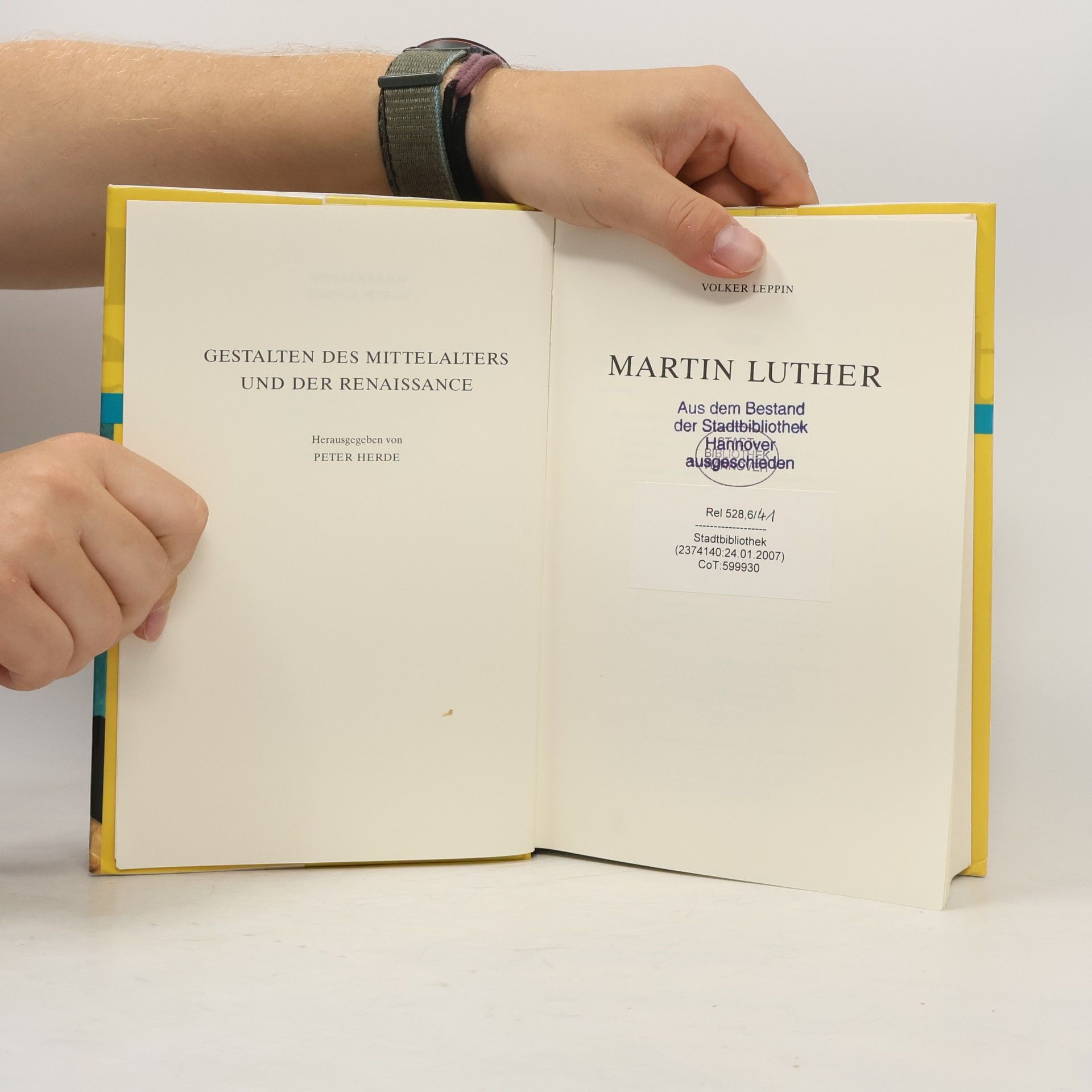 Volker Leppin Martin Luther