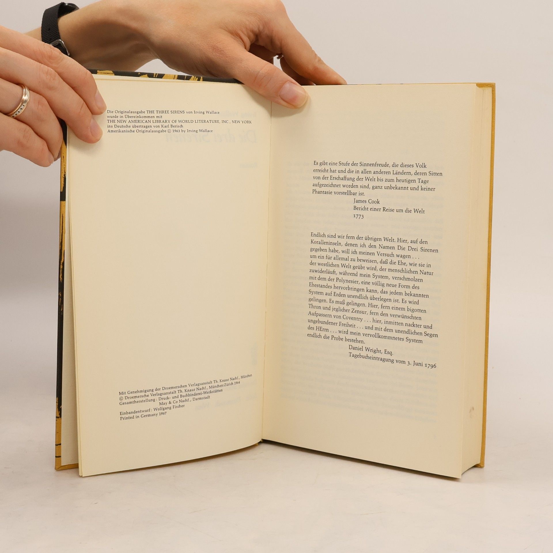 Irving Wallace Die drei Sirenen
